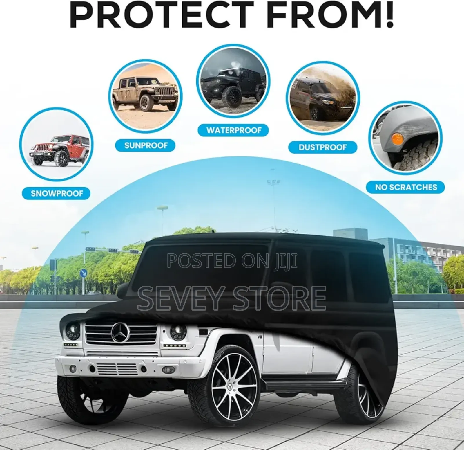 Car Cover for W463 Storage G320 G500 G350 G63 G65