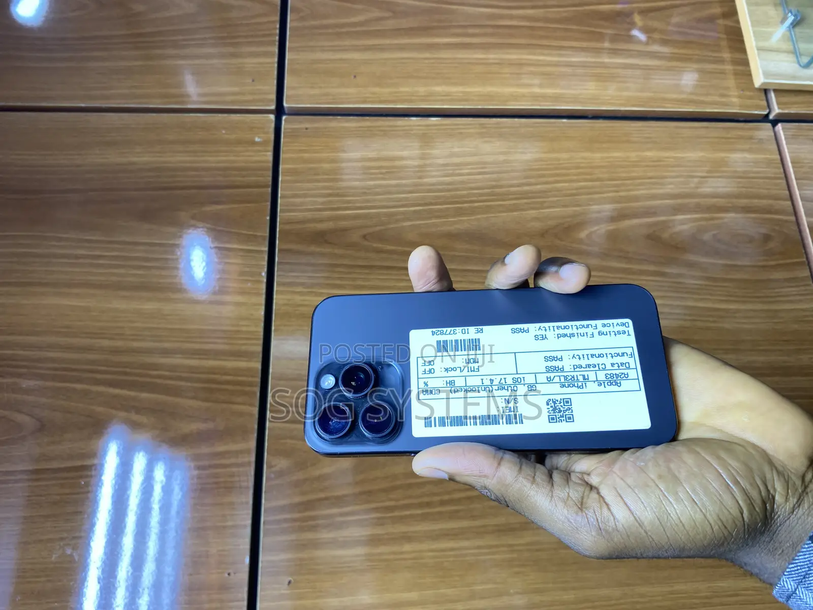 Apple iPhone 15 Pro Max 256 GB Black