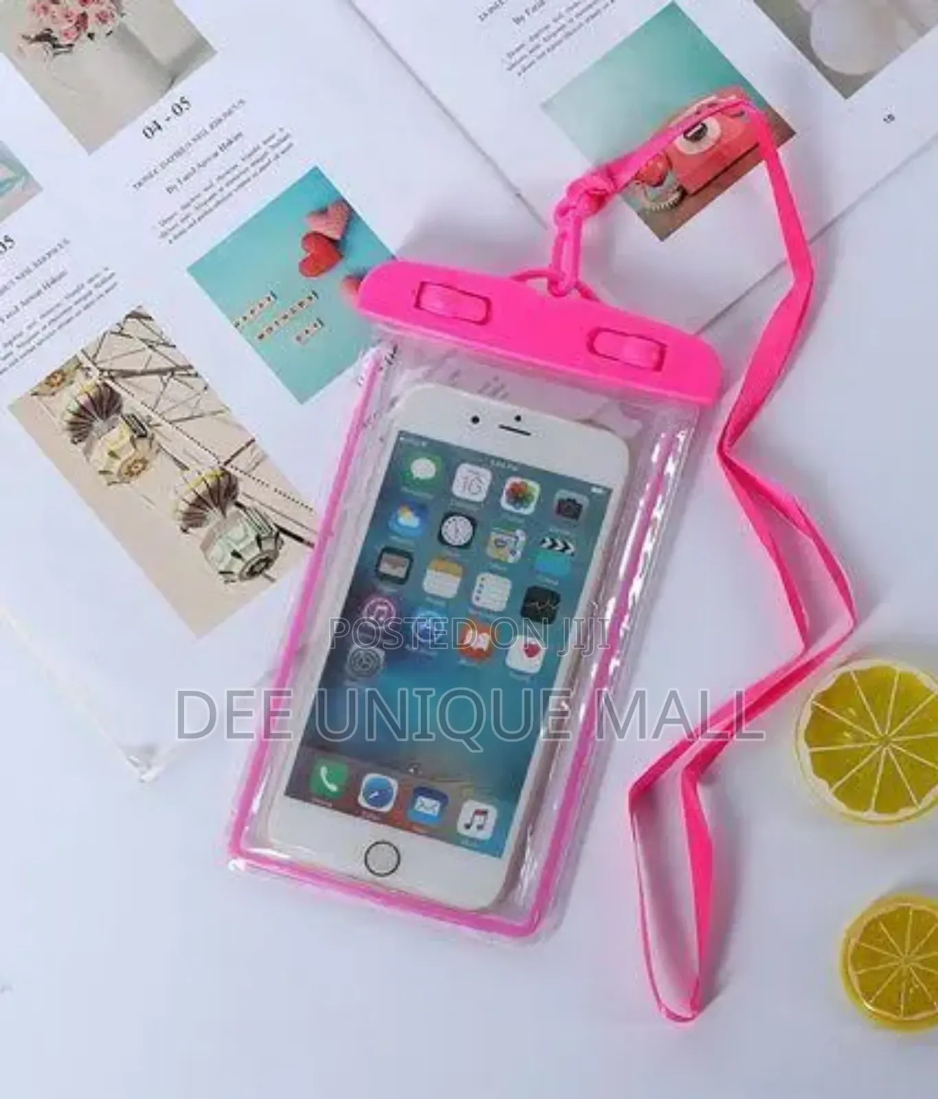 Phone Waterproof Pouch Transparent Touch-screen Drifting Swimming