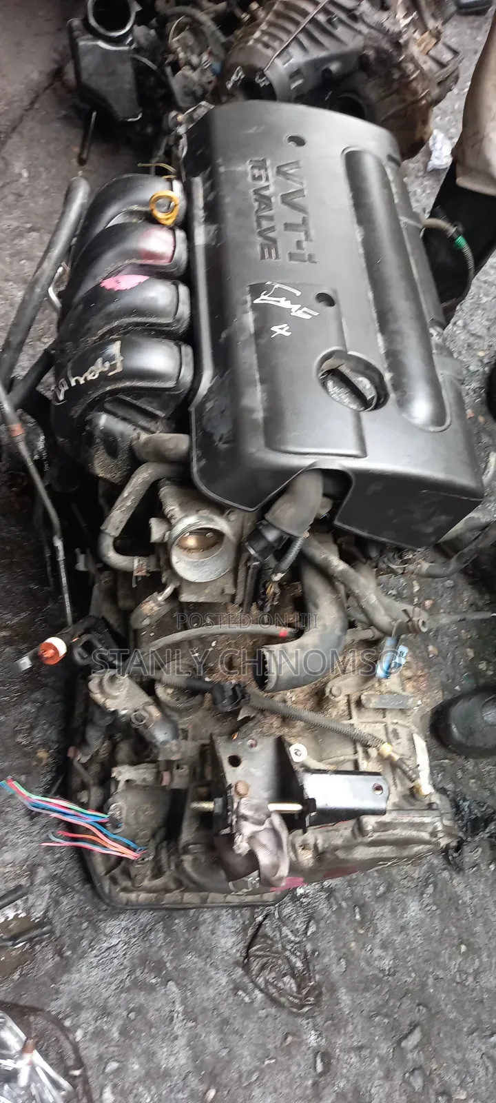 Toyota Corolla Engine 4plug 1zz