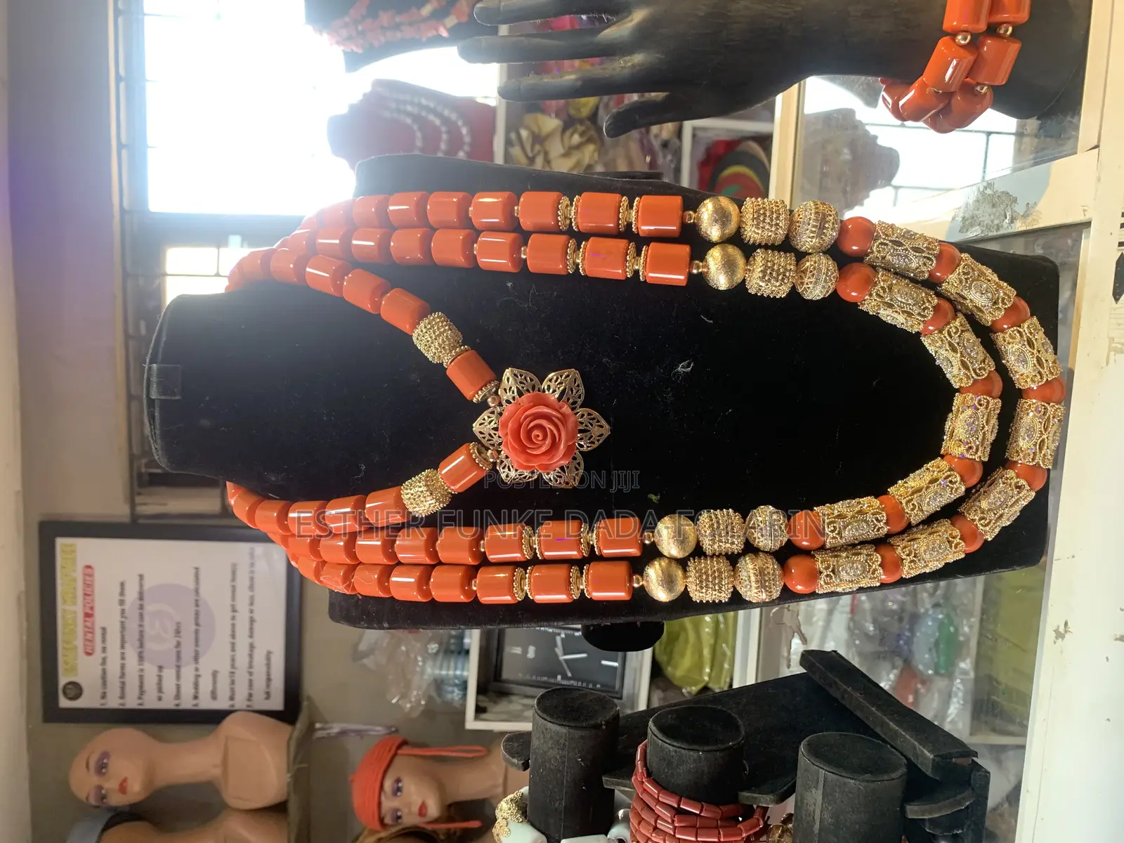Coral Beaded Jewelry