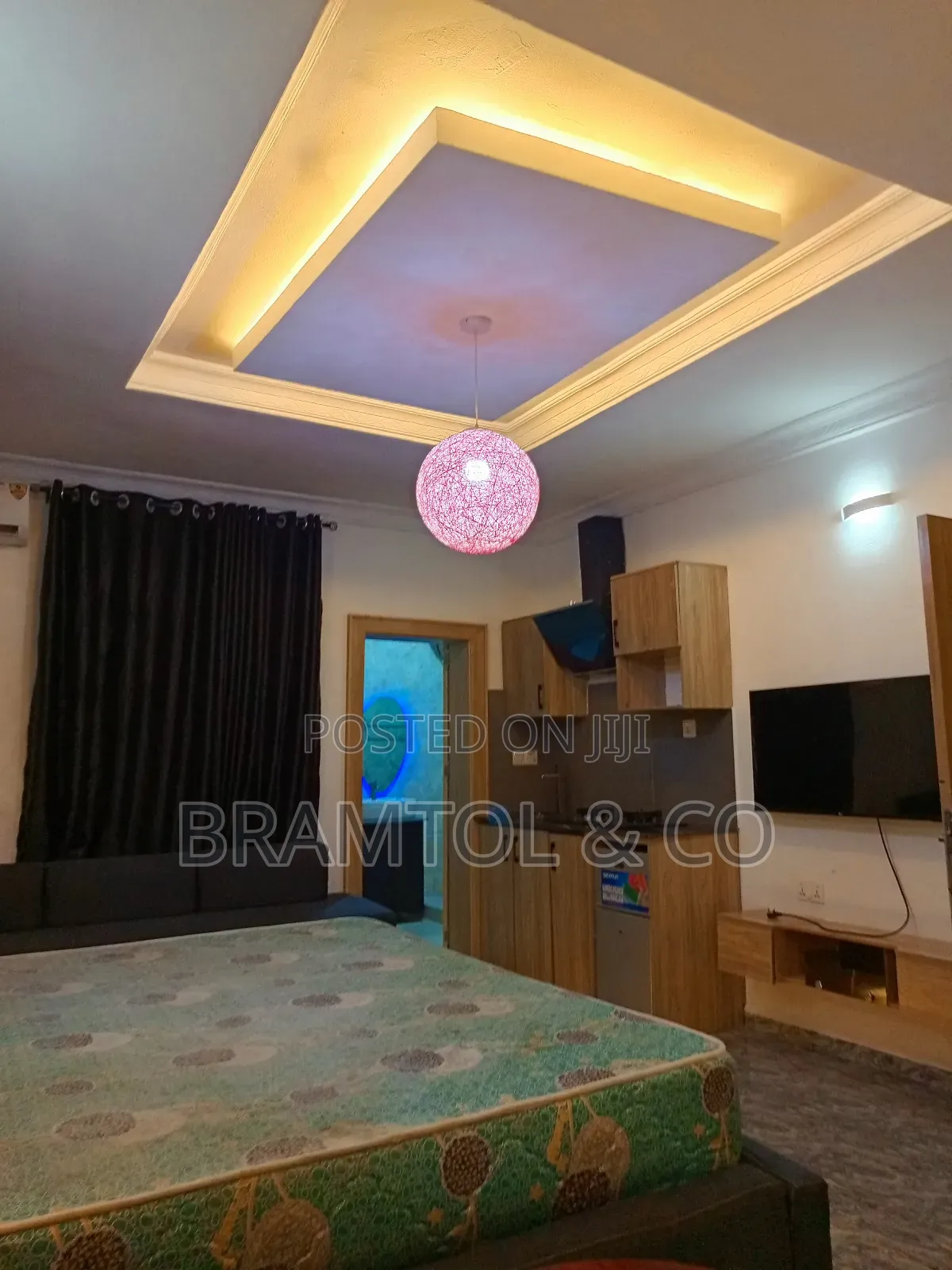 Furnished Studio Apartment in Garki 2 for rent