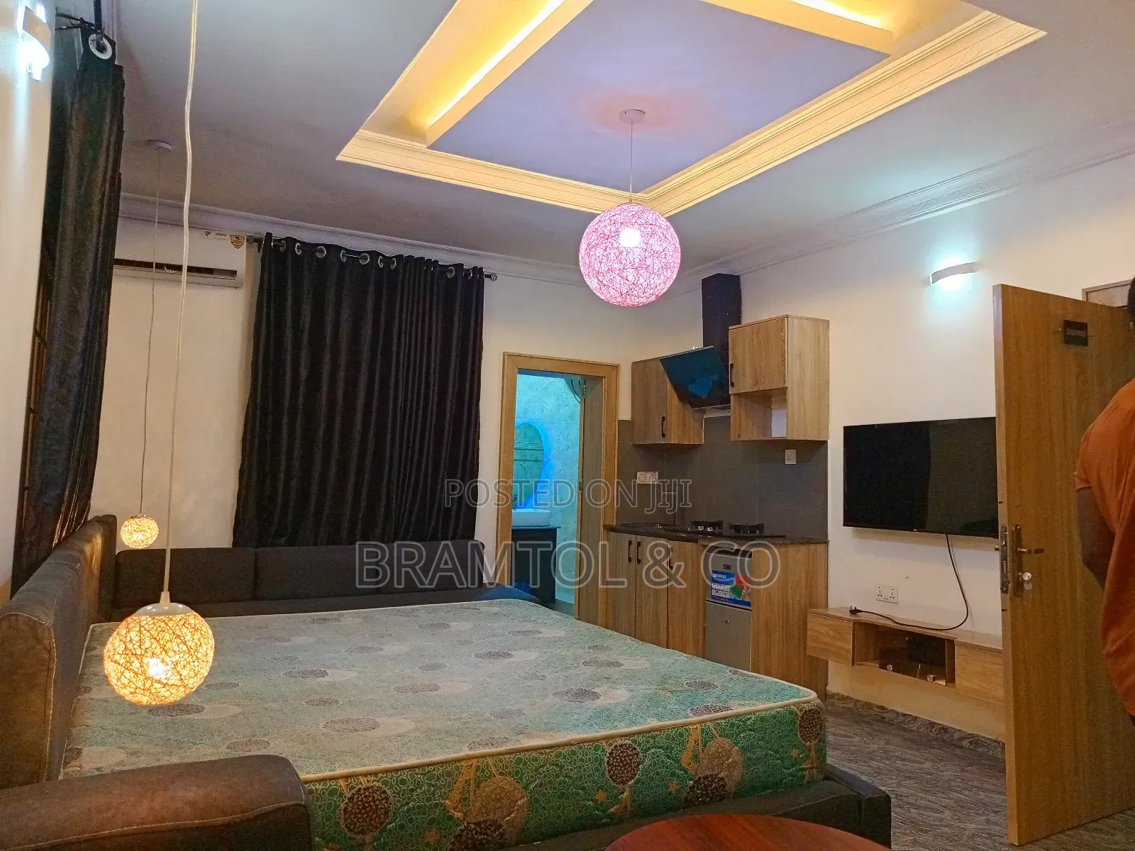Furnished Studio Apartment in Garki 2 for rent