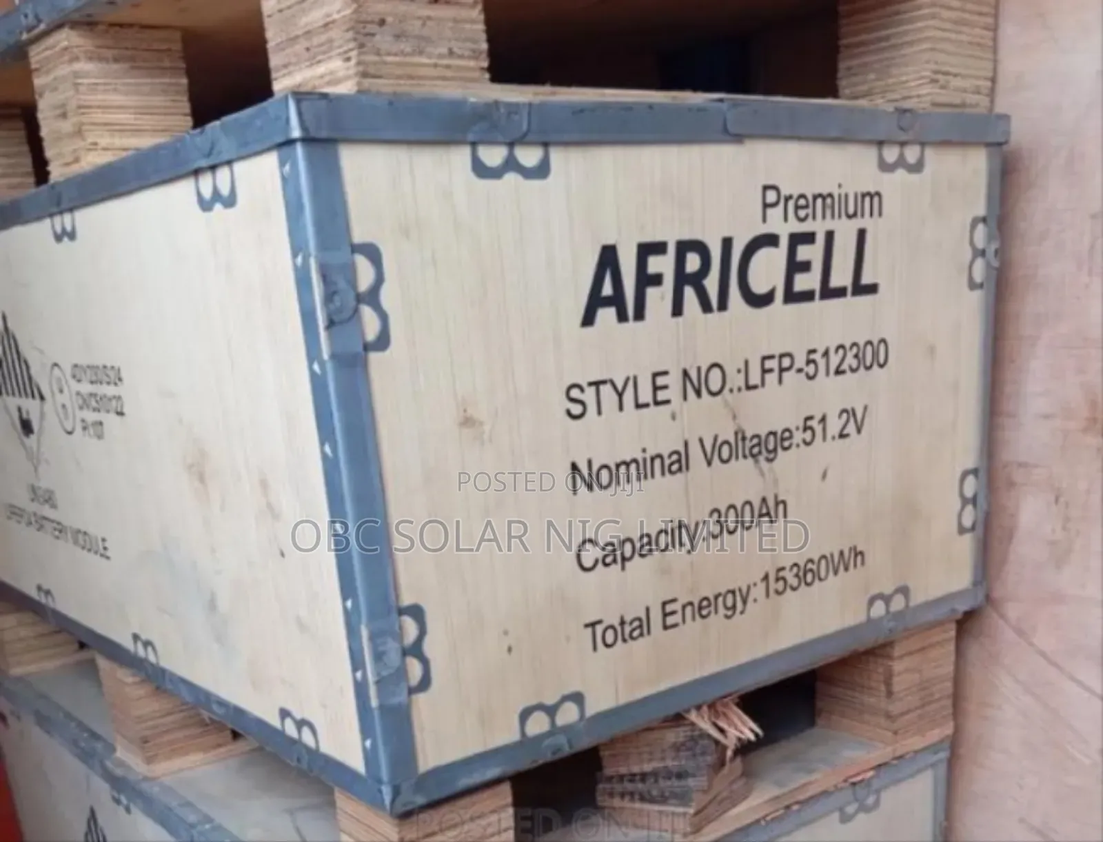 Affricell Lithium Ion Battery 15kwh/48v