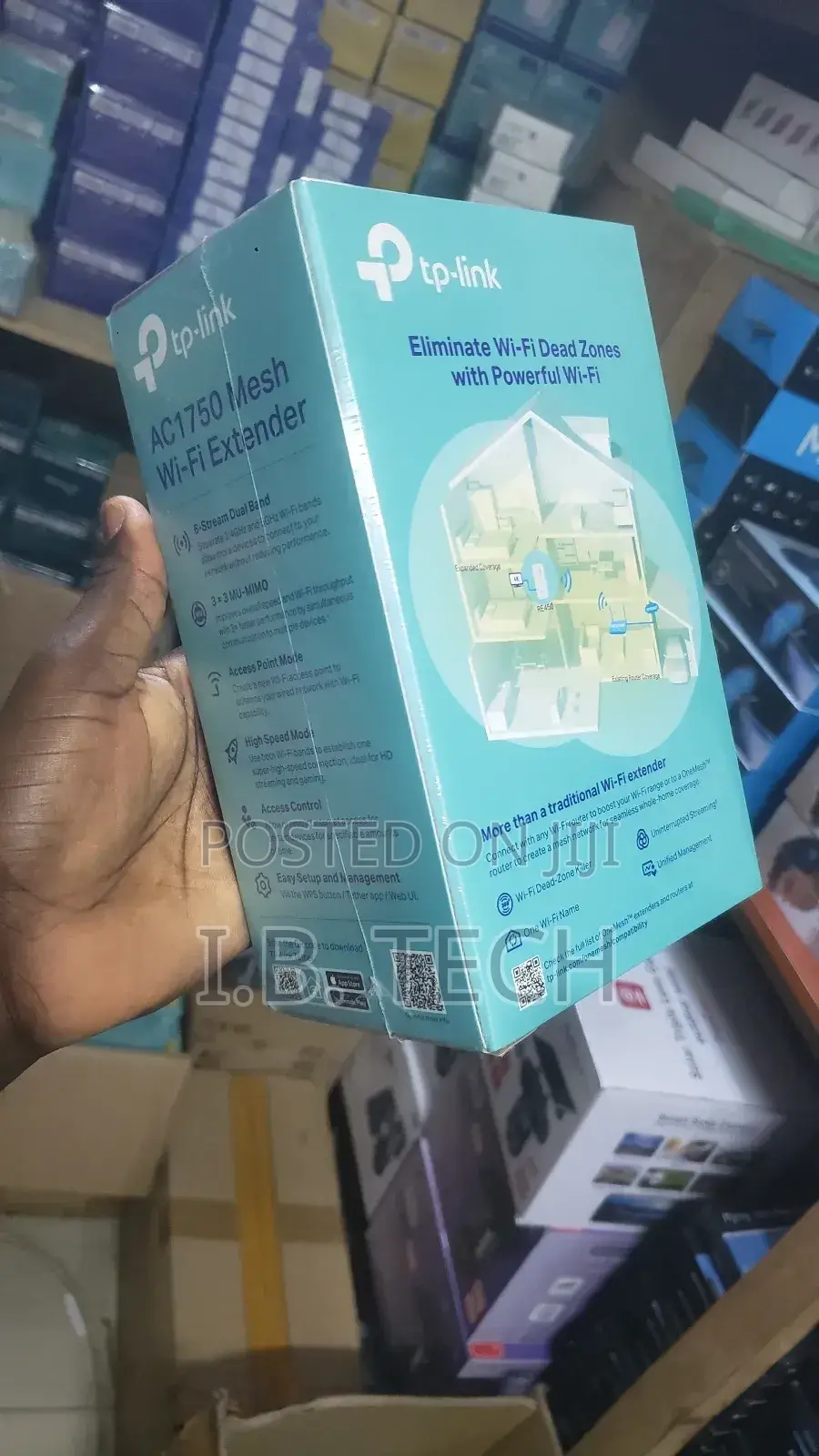 Tp-Link Re450 Mesh Wi-Fi Extender Ac1750