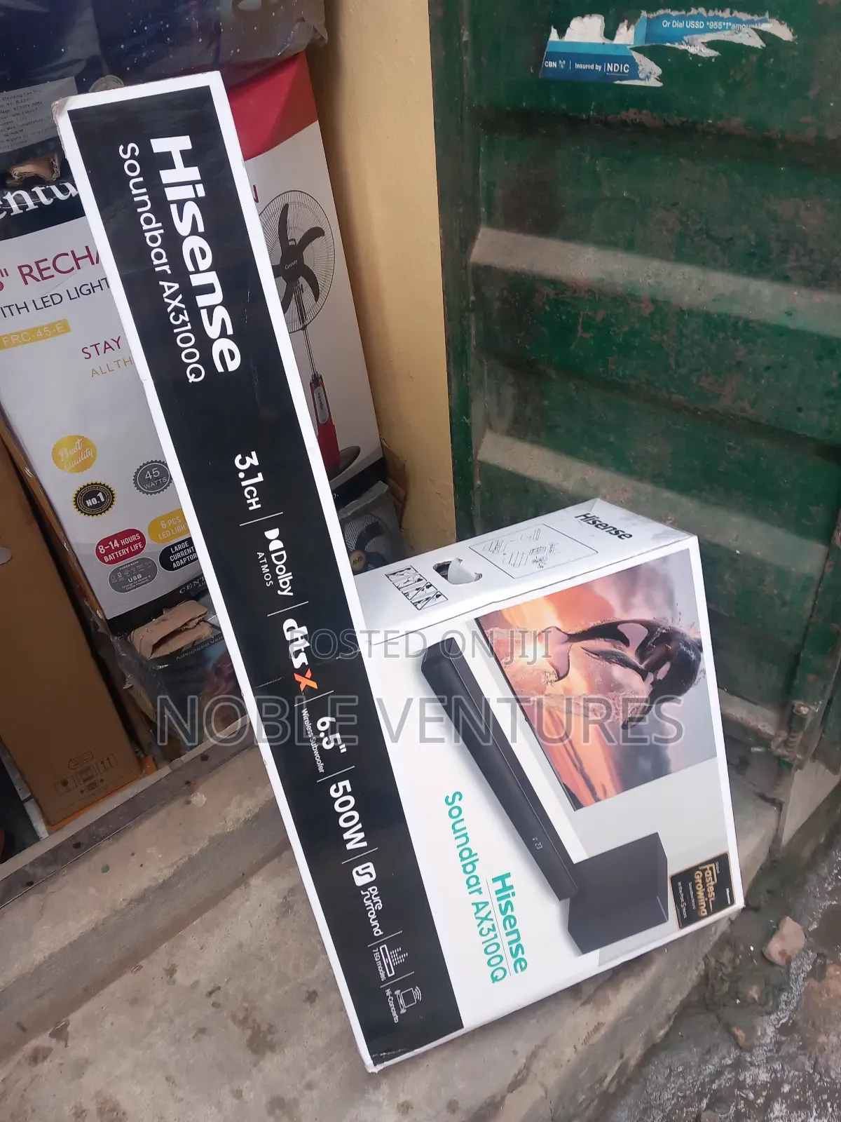 Original Hisense 500w Soundbar Wireless 3.1 Channel