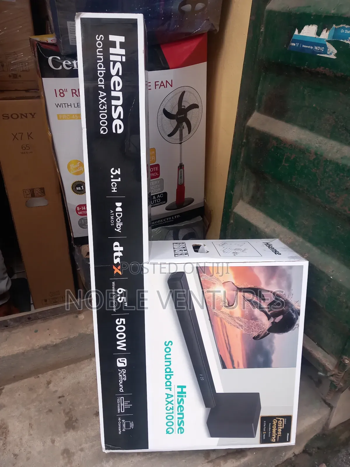 Original Hisense 500w Soundbar Wireless 3.1 Channel