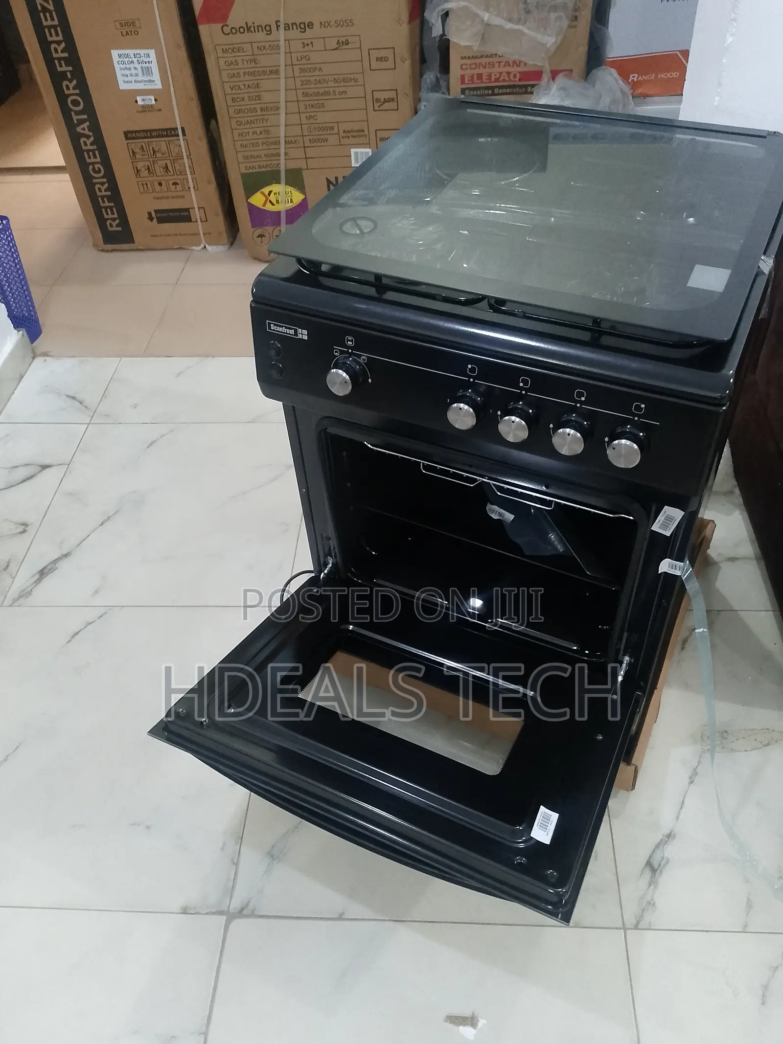 The New Scanfrost Flametech 60×60 3+1 Cooker