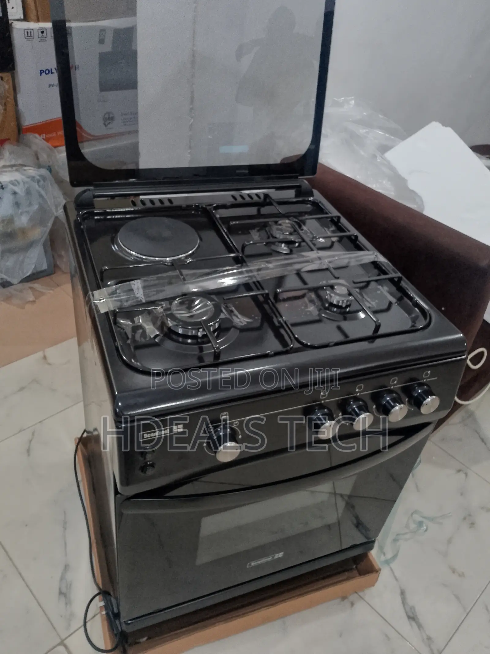 60x60 Scanfrost Heat Craft 3+1 Gas Cooker.