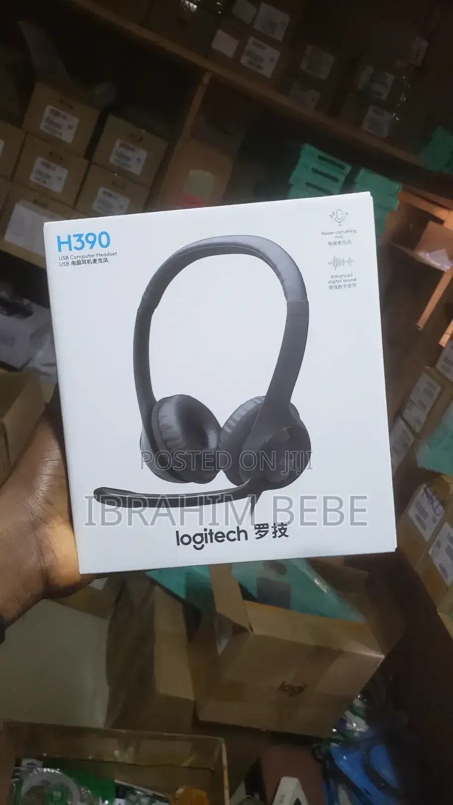 Logitech H390 Noise Canceling Headphones