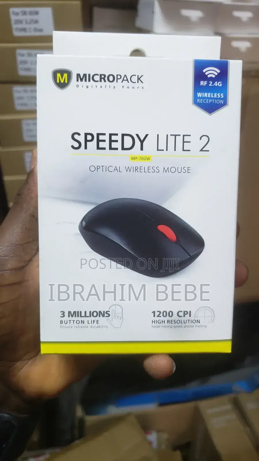 Micropack Speedy Lite 2 Optical Wireless Mouse Mp-702w