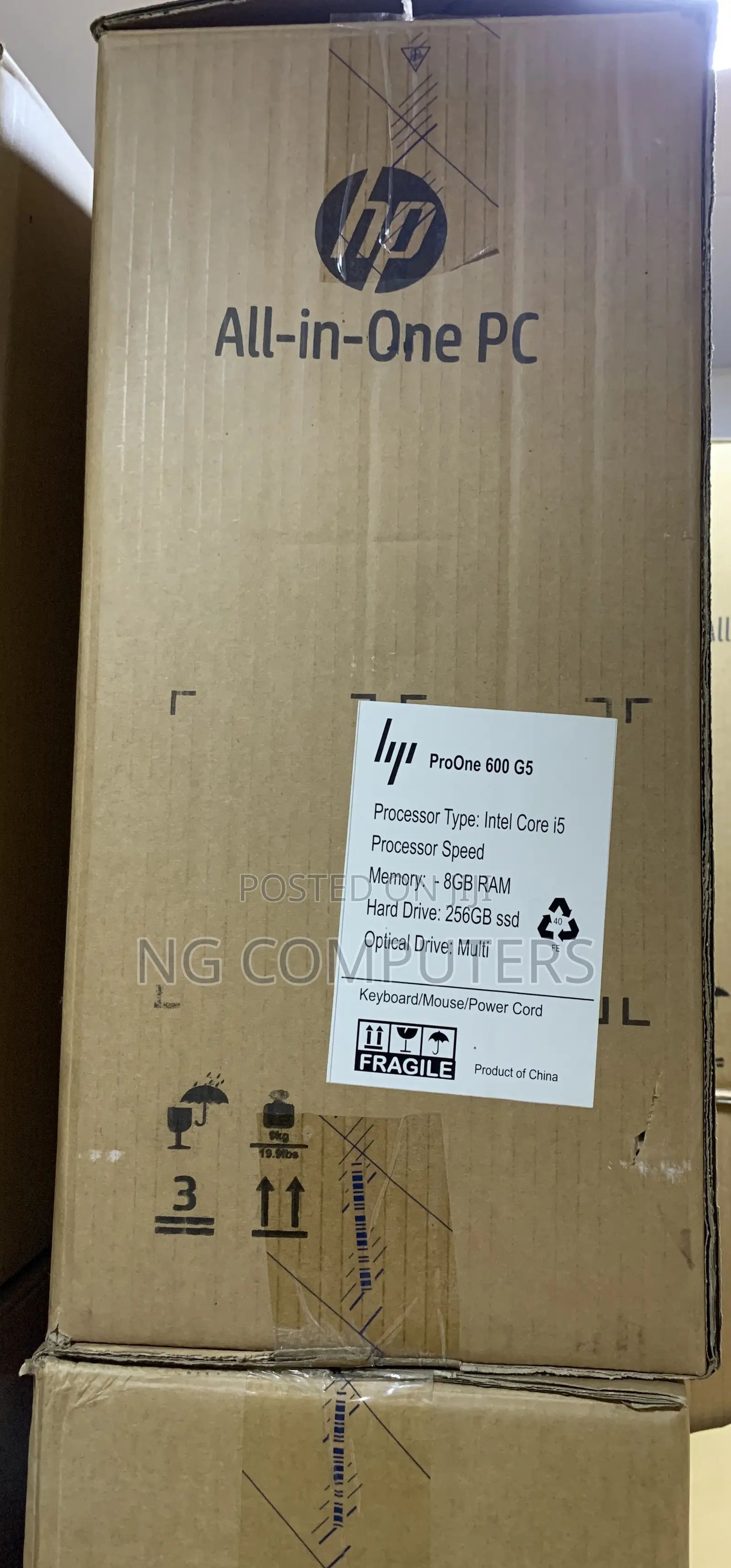New Desktop Computer HP ProOne 600 8GB Intel Core I5 SSD 256GB