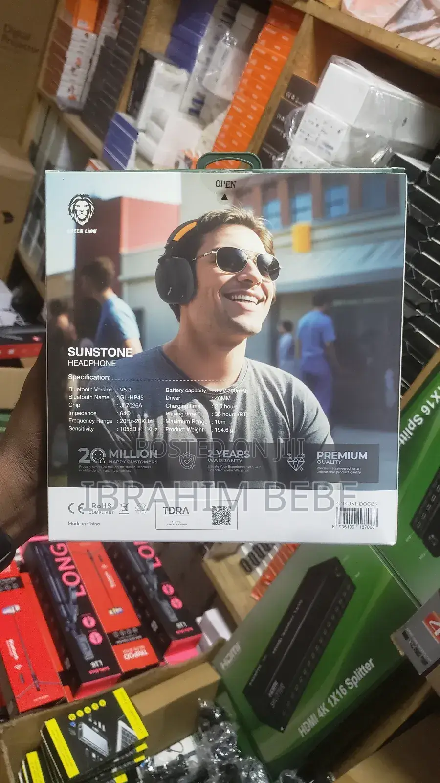Green Lion Sunstone Bluetooth Headphones