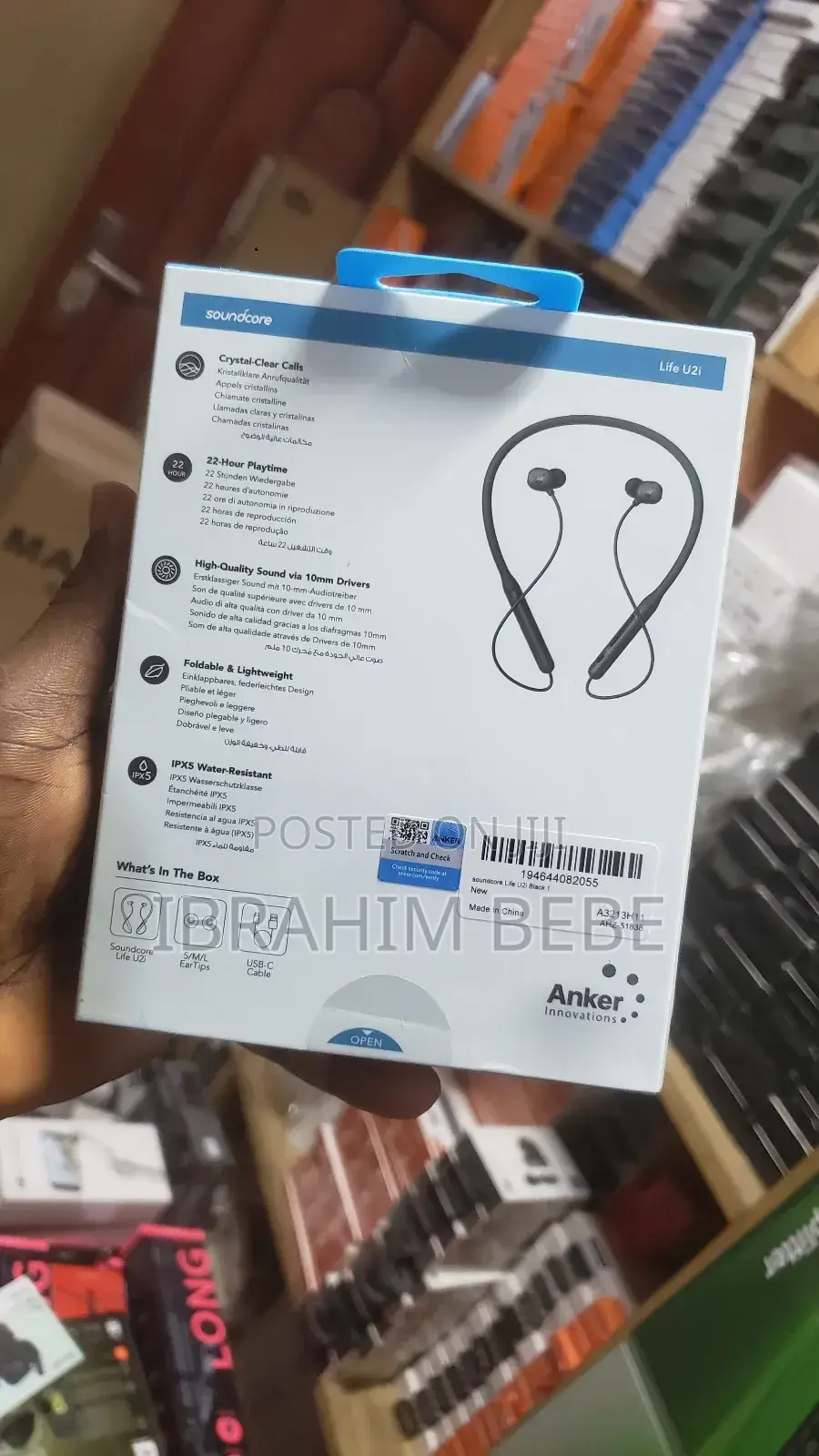 Soundcore by Anker Life U2i Bluetooth Neckband