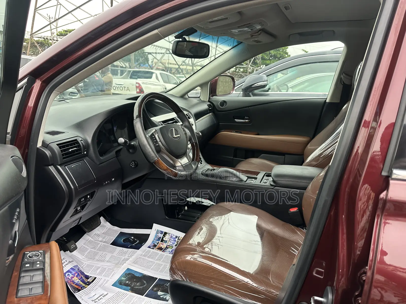 Lexus RX 350 FWD 2015 Burgundy