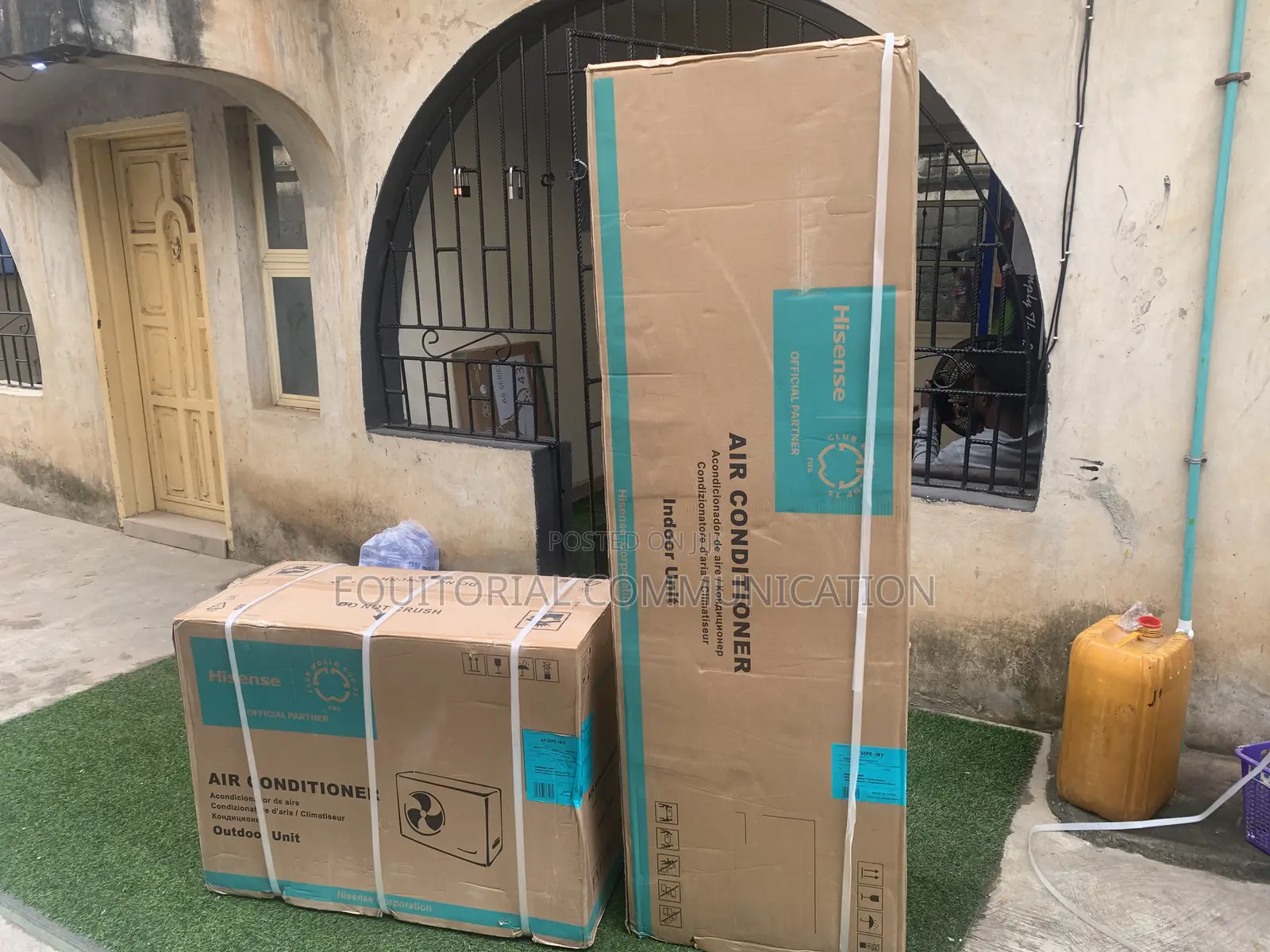 Hisense 3tons Floor Standing Af 30pe-Inv Inverter Air Conditioner