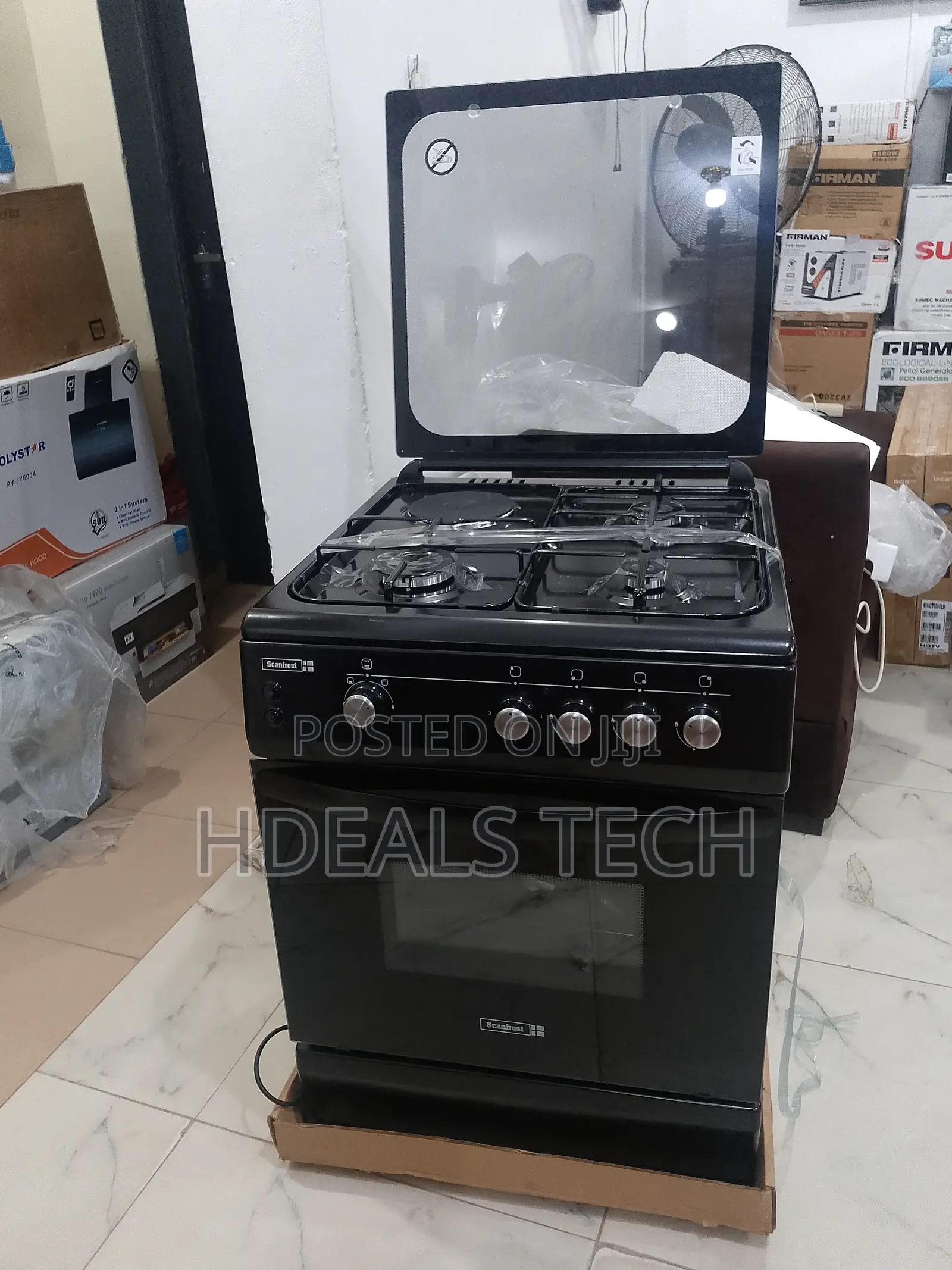 Scanfrost Cook Flame Pro Gas Range 60x60