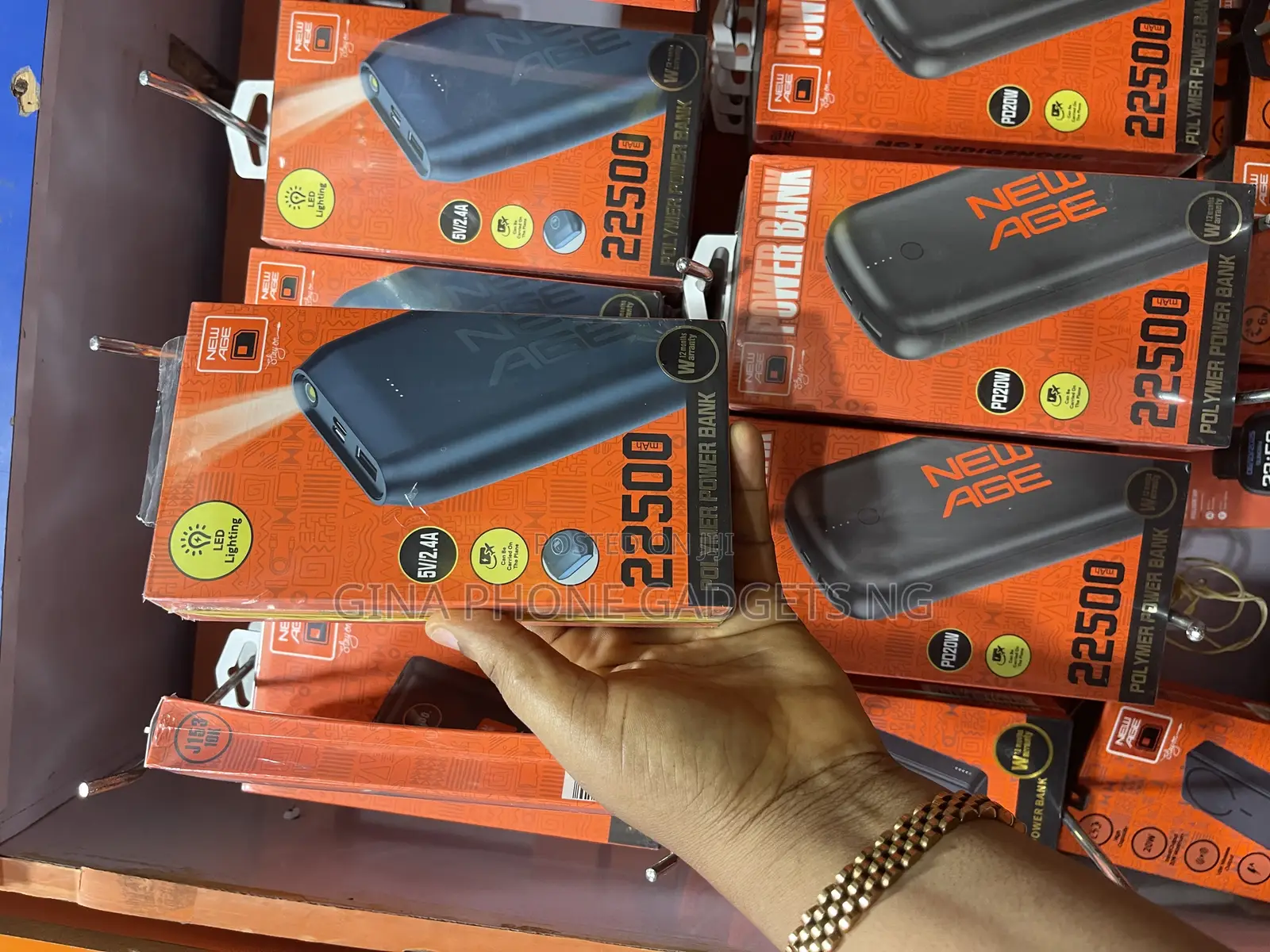 Power Bank (Newage 22500 Mah Led Lighting Power Bank )