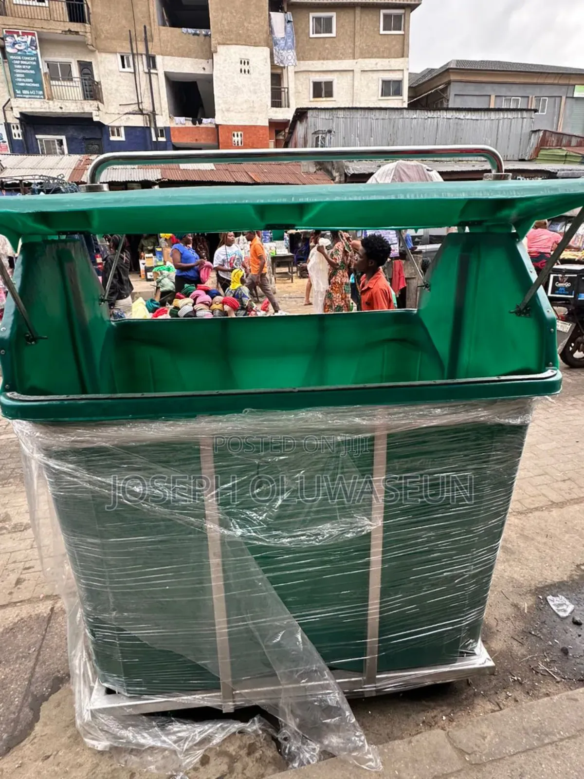 Wheel Industrial Dustbin