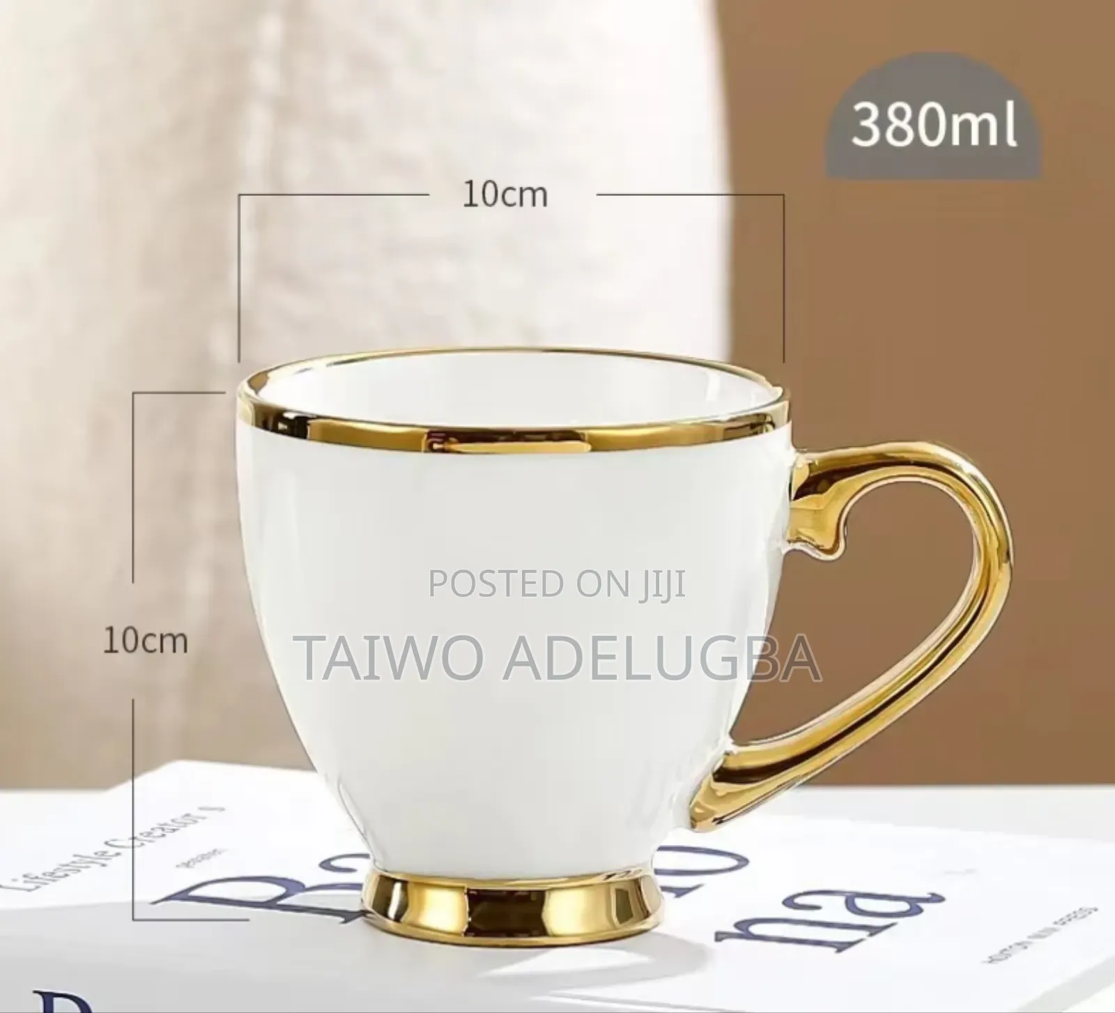 Beautiful Mug With Handle