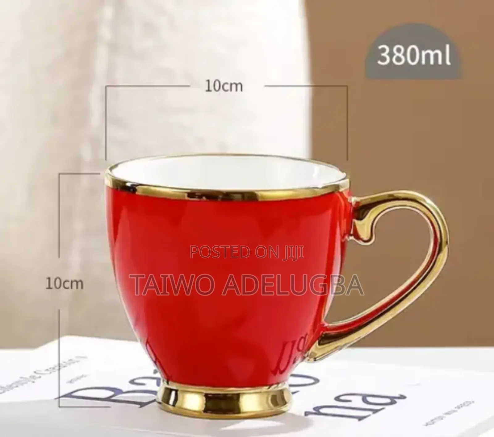 Beautiful Mug With Handle