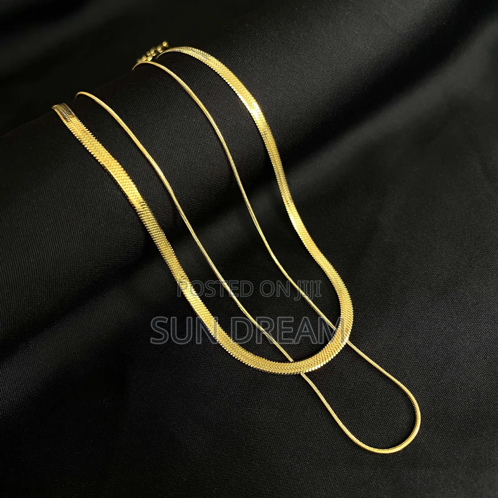 Lady Necklace Stainless Steel Gold Quality Lady Necklace