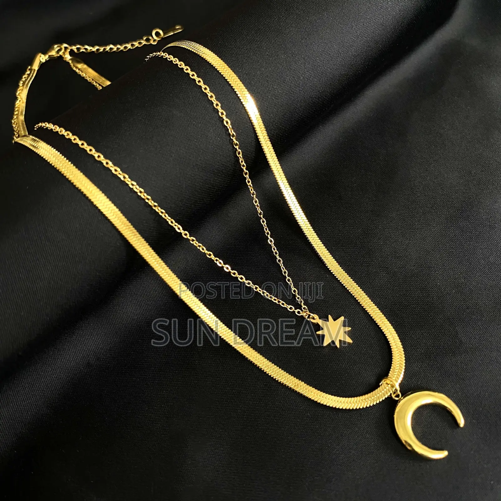 Lady Necklace Stainless Steel Gold Quality Lady Necklace