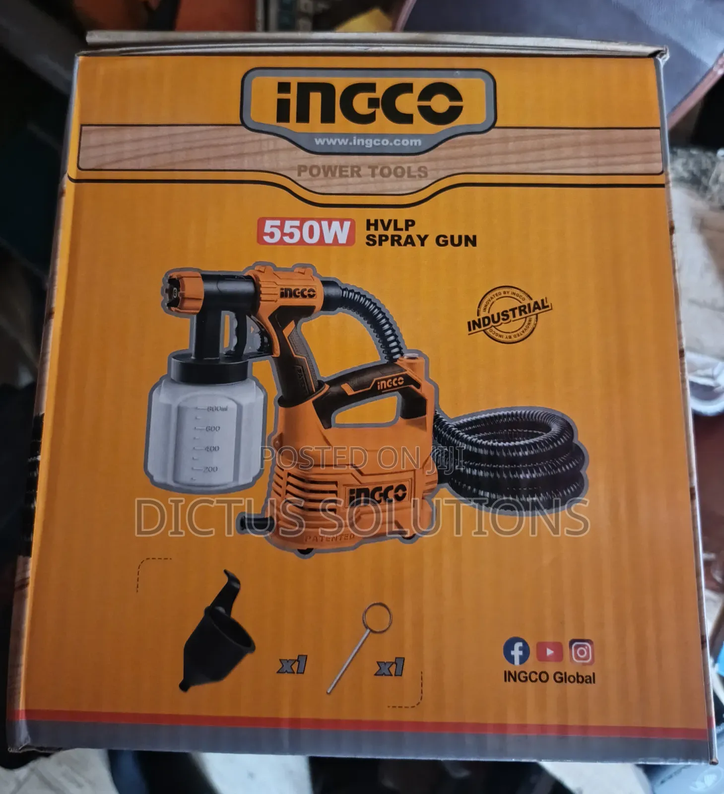 High Quality Expandable Electric Paint Sprayer Gun Machine