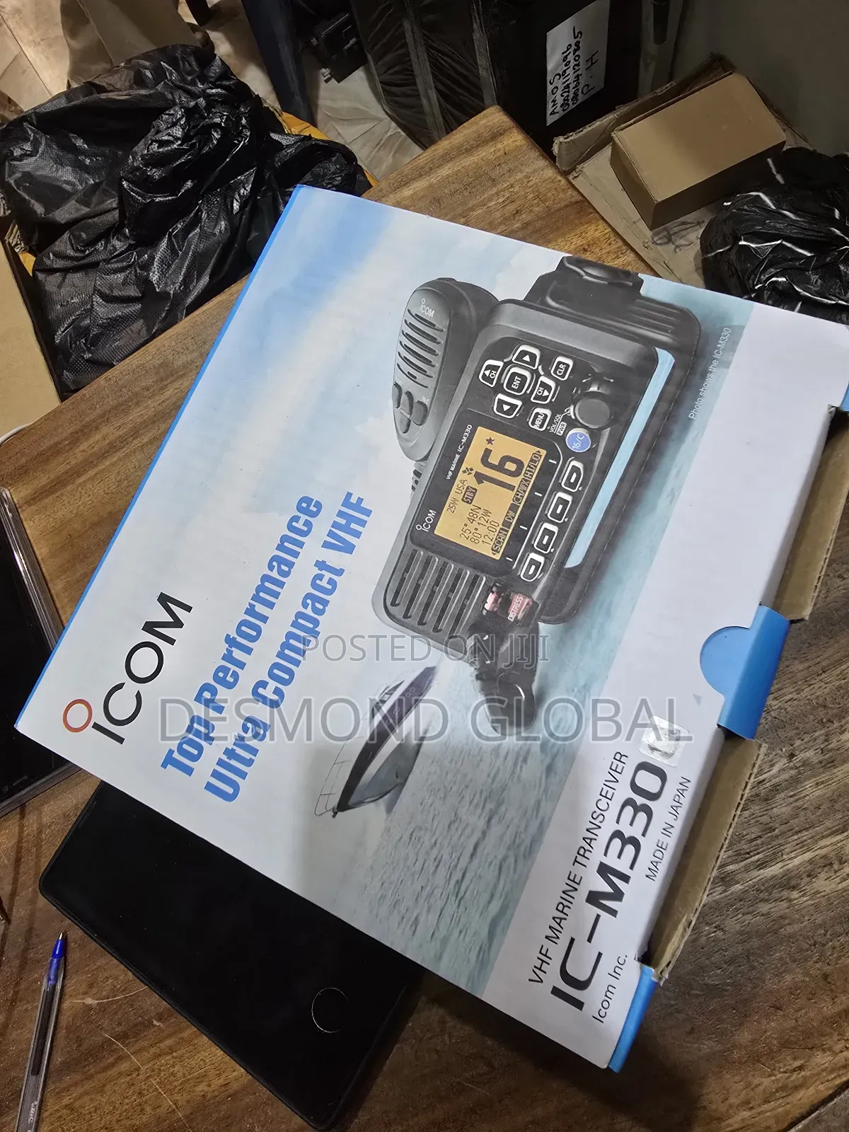 Icom Top Performance Ultra Compact VHF Marine Transceiver