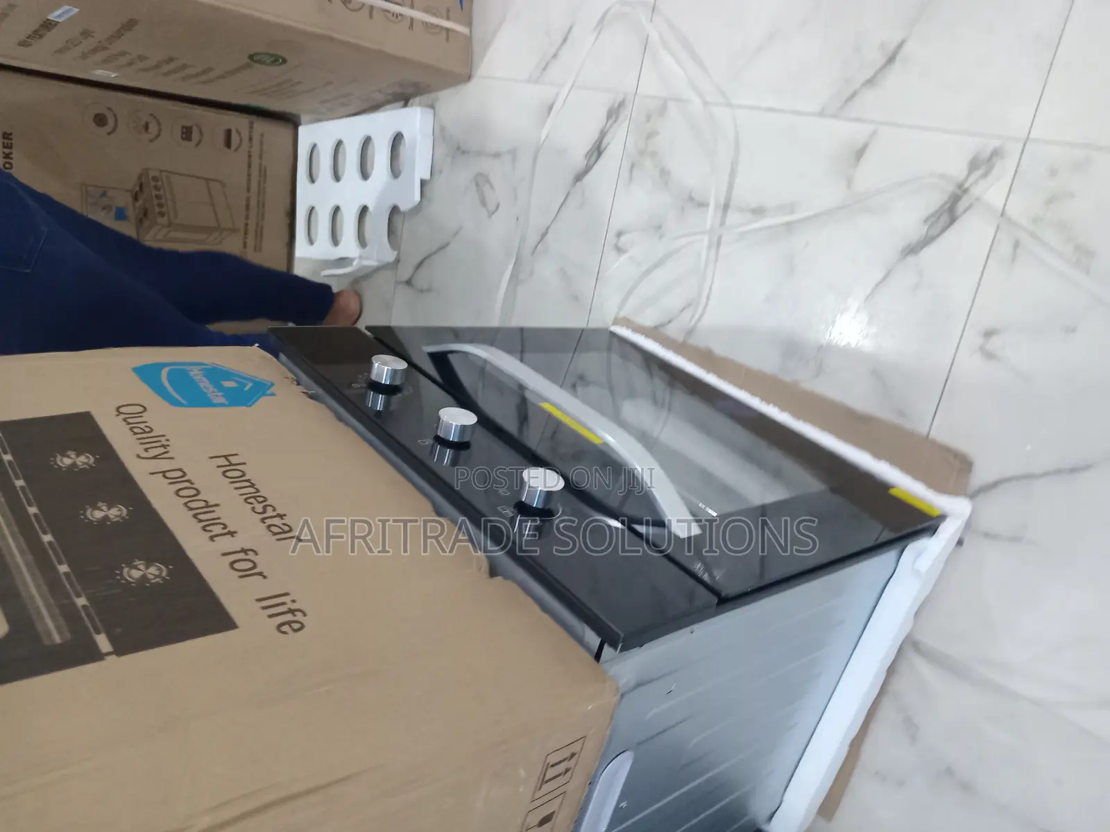 Homestar Hsqmb60-Bk 75l Built-in Baking Oven