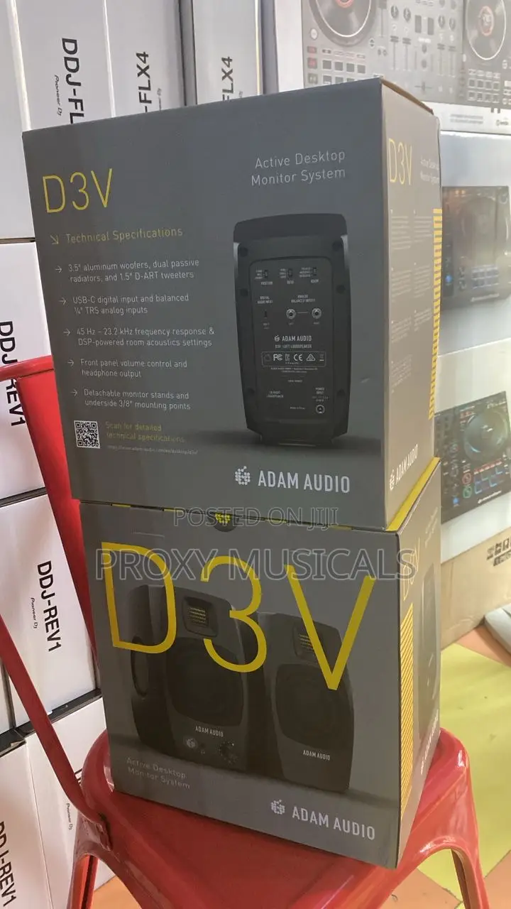 Adam Audio D3v Studios Monitor Speakers