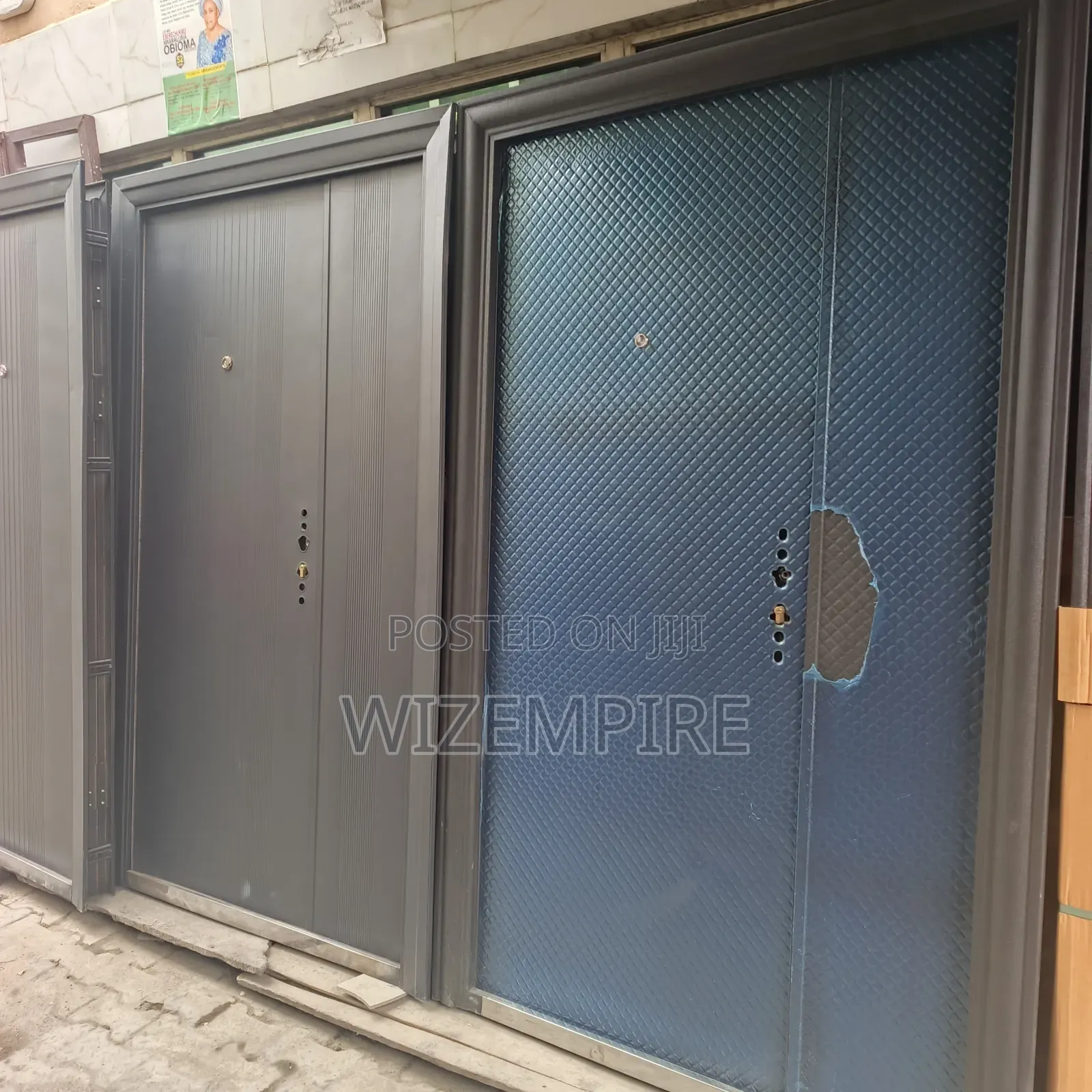 Main Entrance 4ft Steel Doors Available