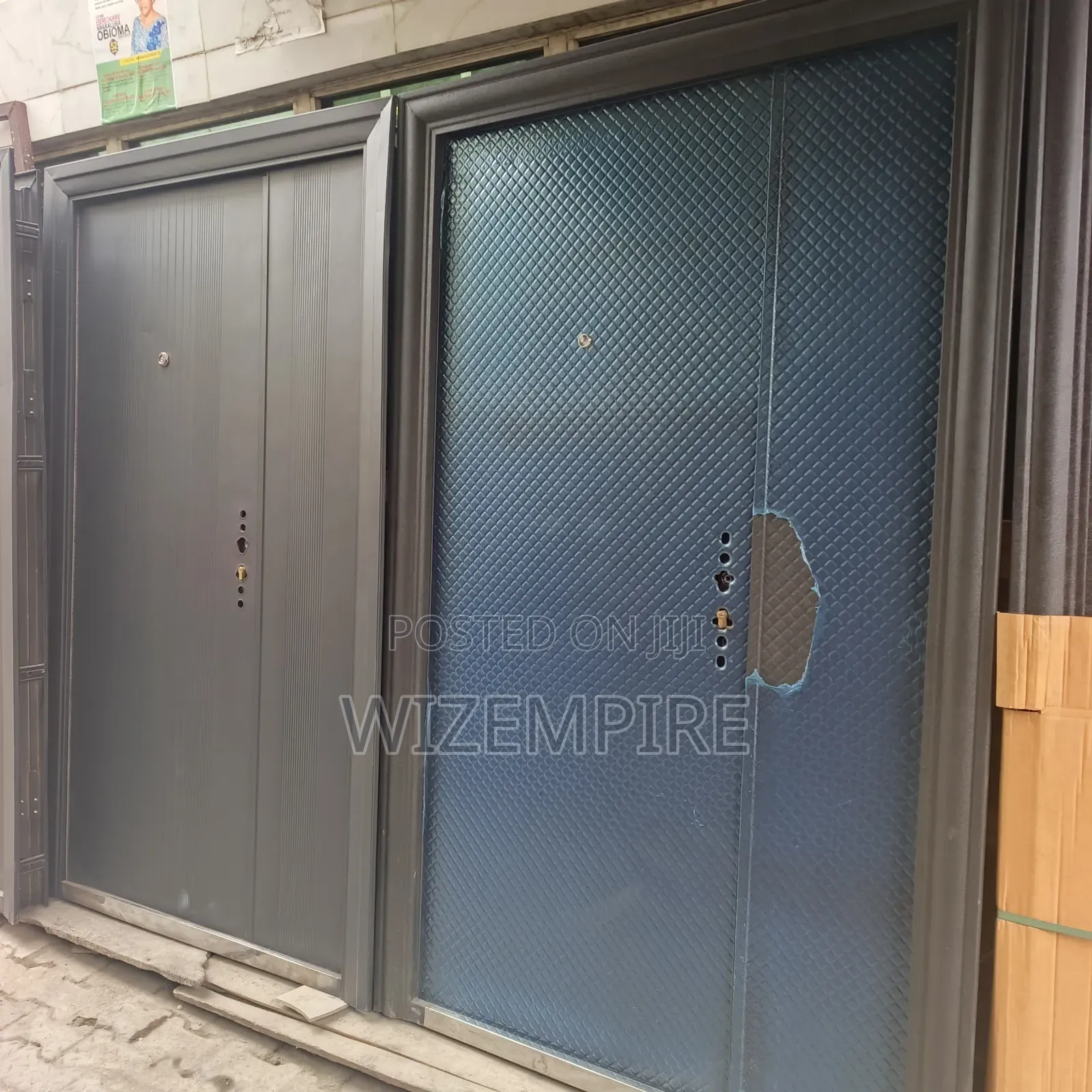 Main Entrance 4ft Steel Doors Available