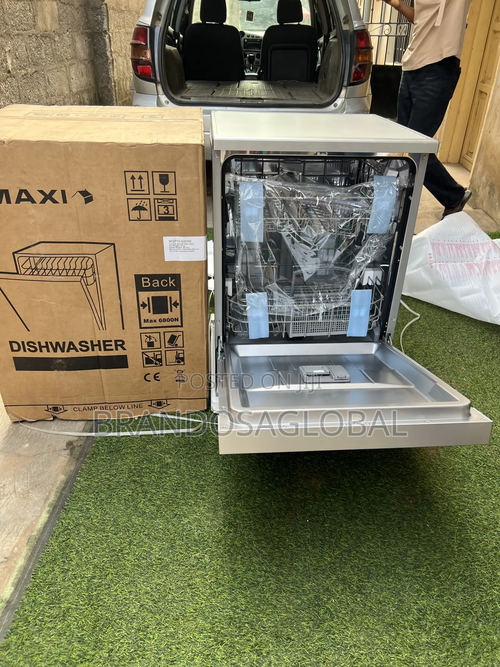 Maxi Wqp12-5201m Smart Dish Washer for Stress-Free Kitchens