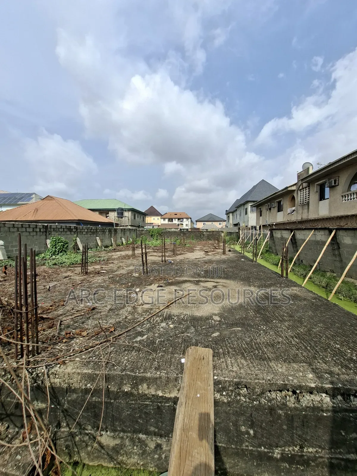 Land With Solid Foundation in a Secured Location