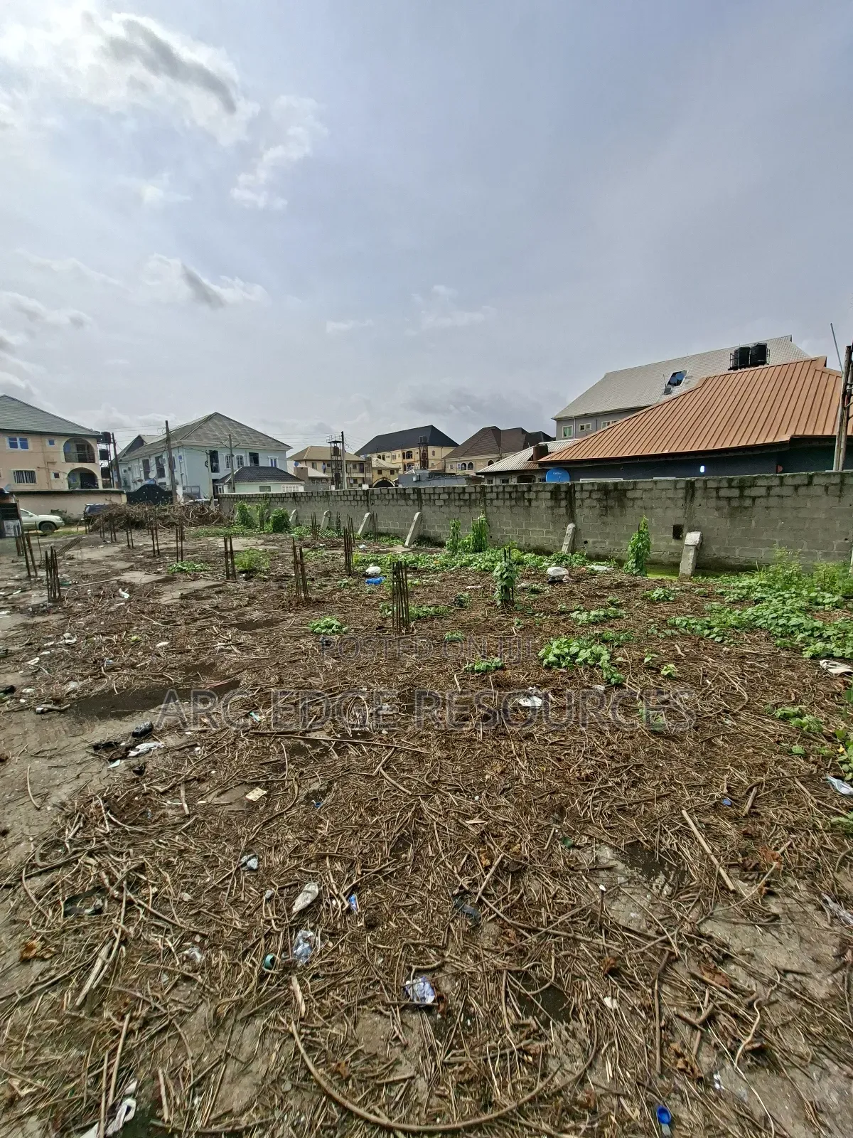 Land With Solid Foundation in a Secured Location