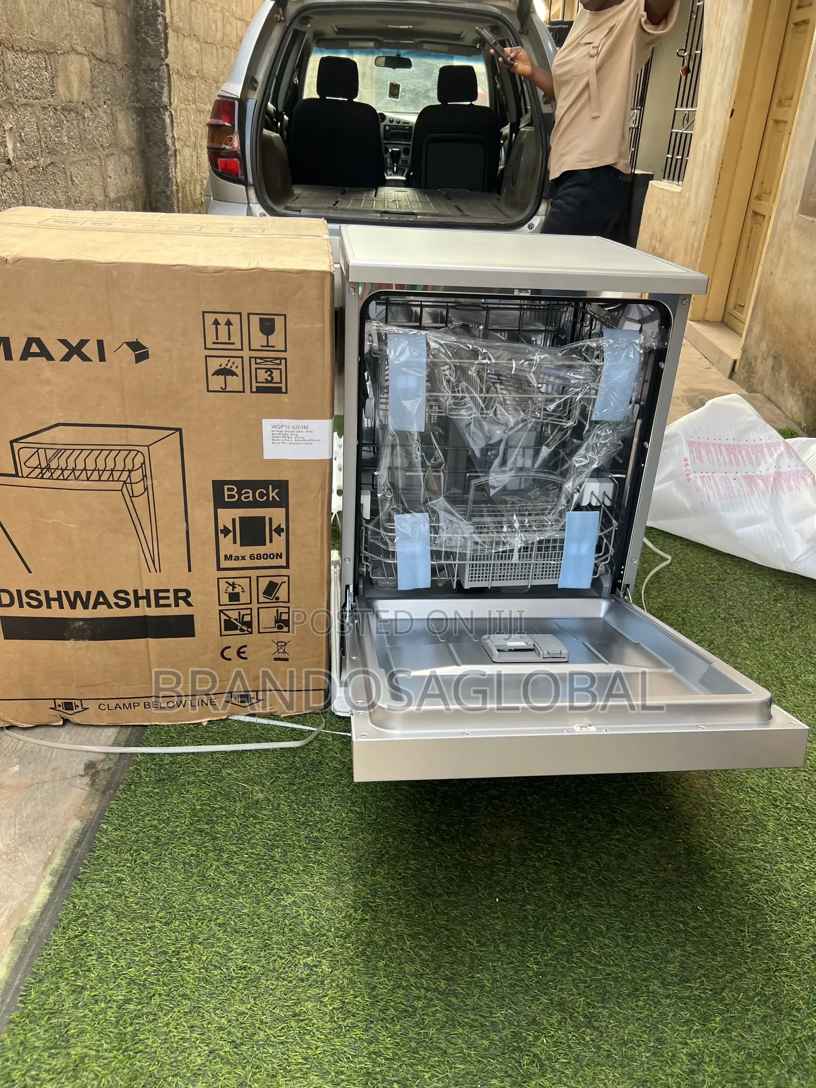 Brand New Maxi Dish Washer Wqp12-5201m Energy Efficient