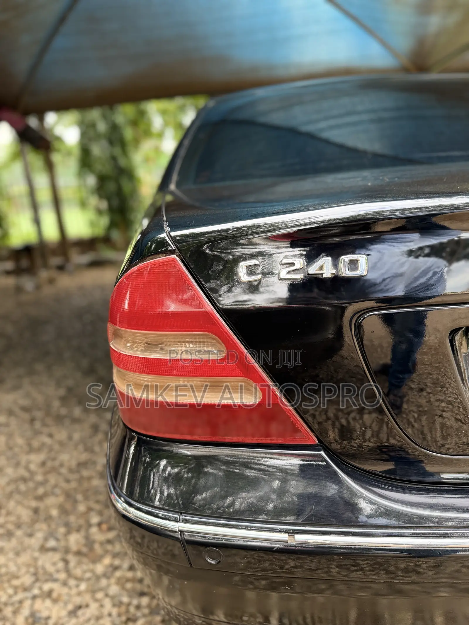 Mercedes-Benz C240 2002 Black
