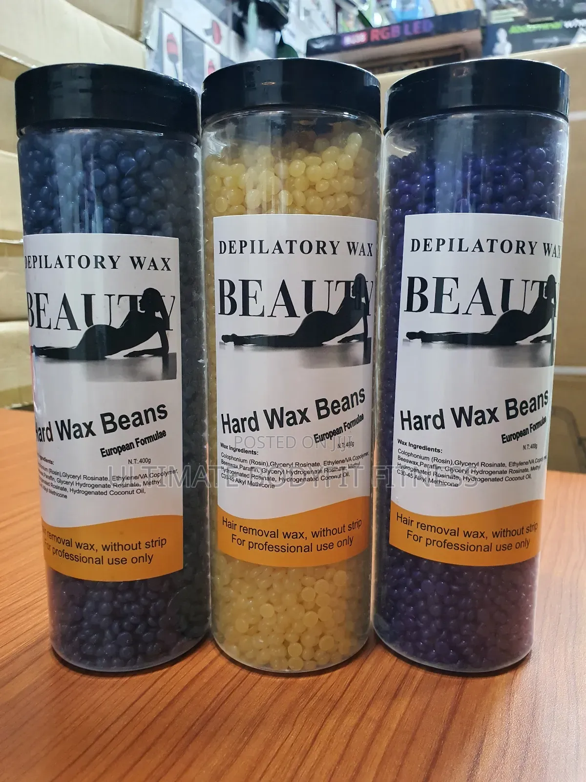Brand New Wax Bead For Hair Removal, Depilatory Hard Wax Bean 400g