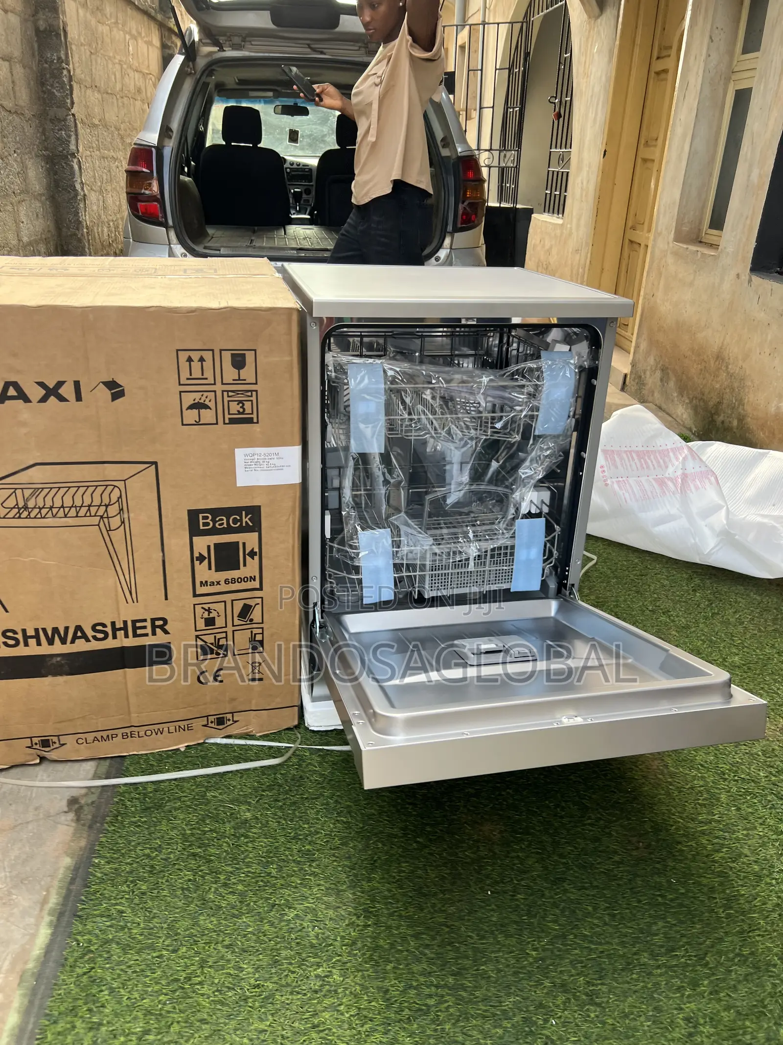 Maxi Automatic Dishwasher Wqp12-5201m Reliable Performance