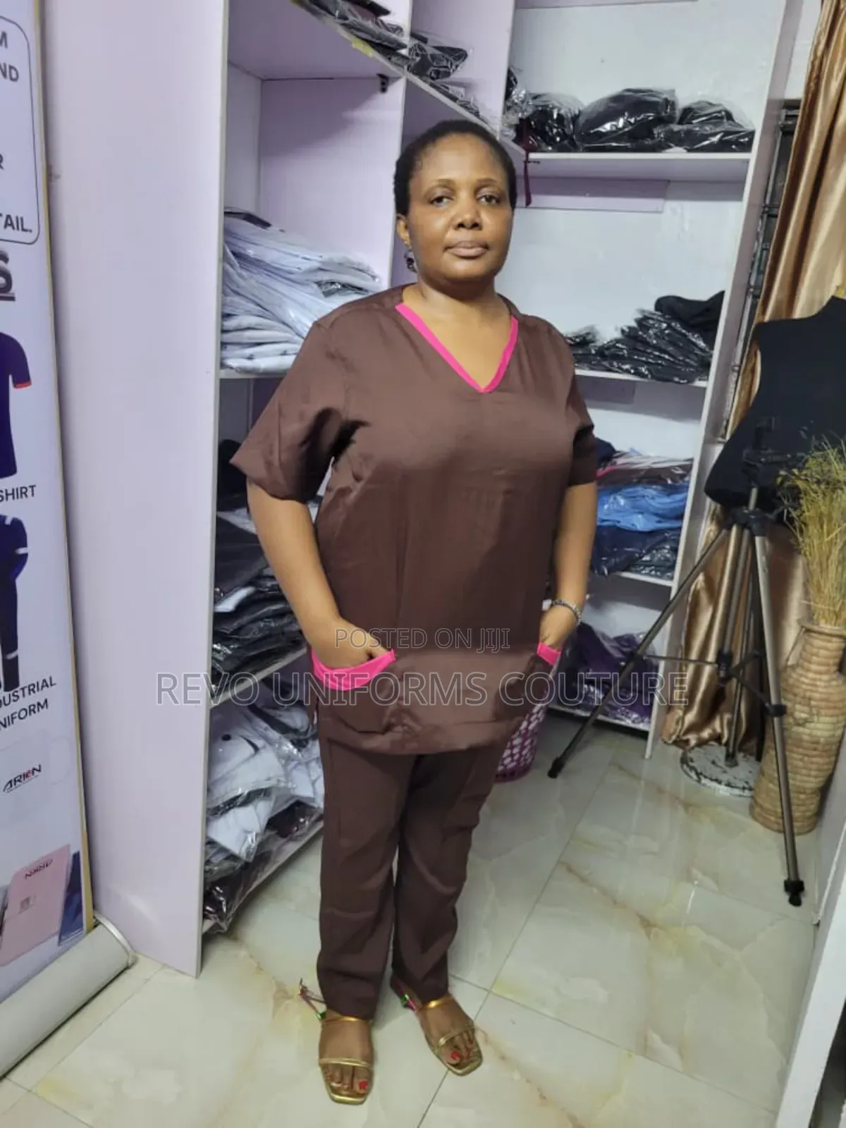 Brown Nanny's Uniform