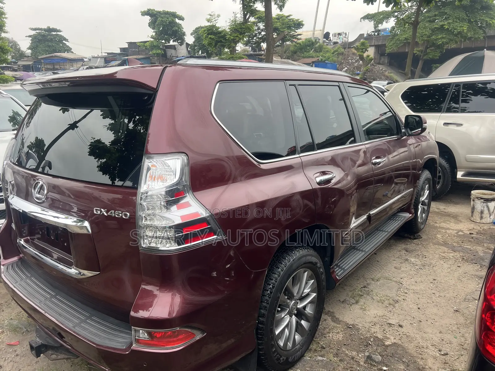 Lexus GX 2018 Burgundy