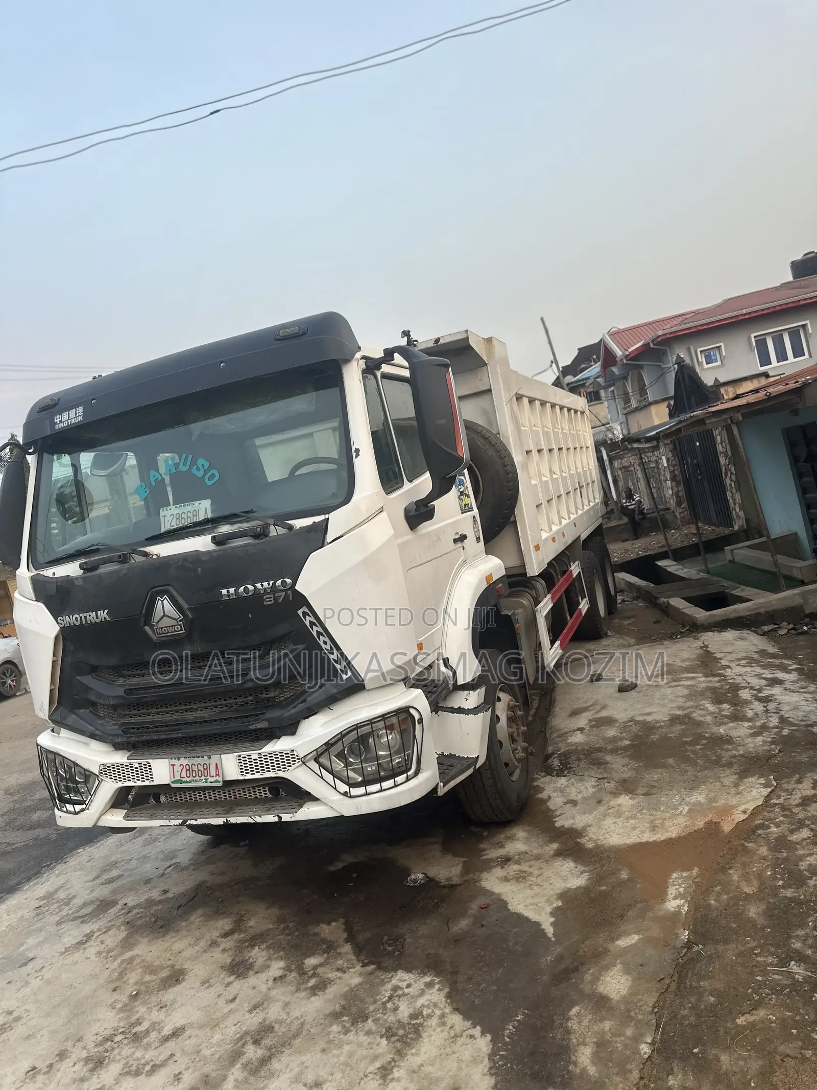 Howo Tipper Truck 2016 White