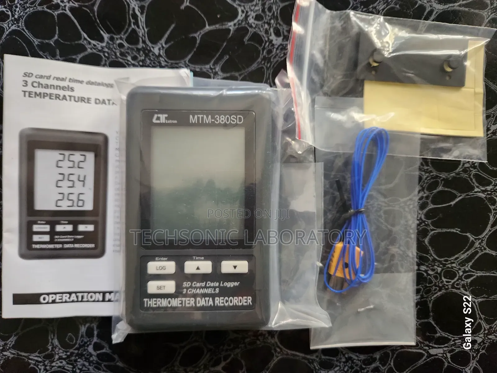 3 Channel Thermometer Data Recorder