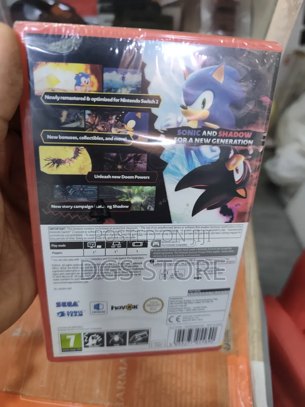 Nintendo Switch 2 Sonic X Shadow Generation Game