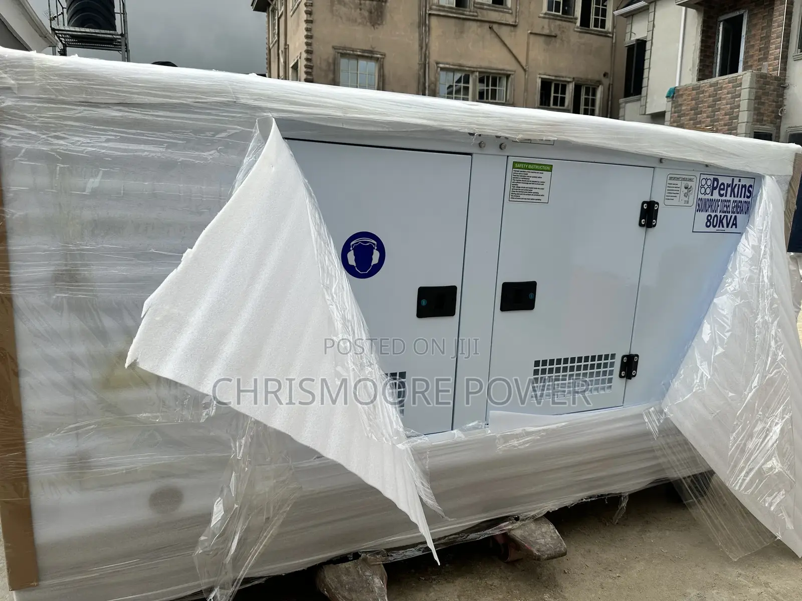 Brand New Perkins Diesel Soundproof Generator 80kva Full Capacity