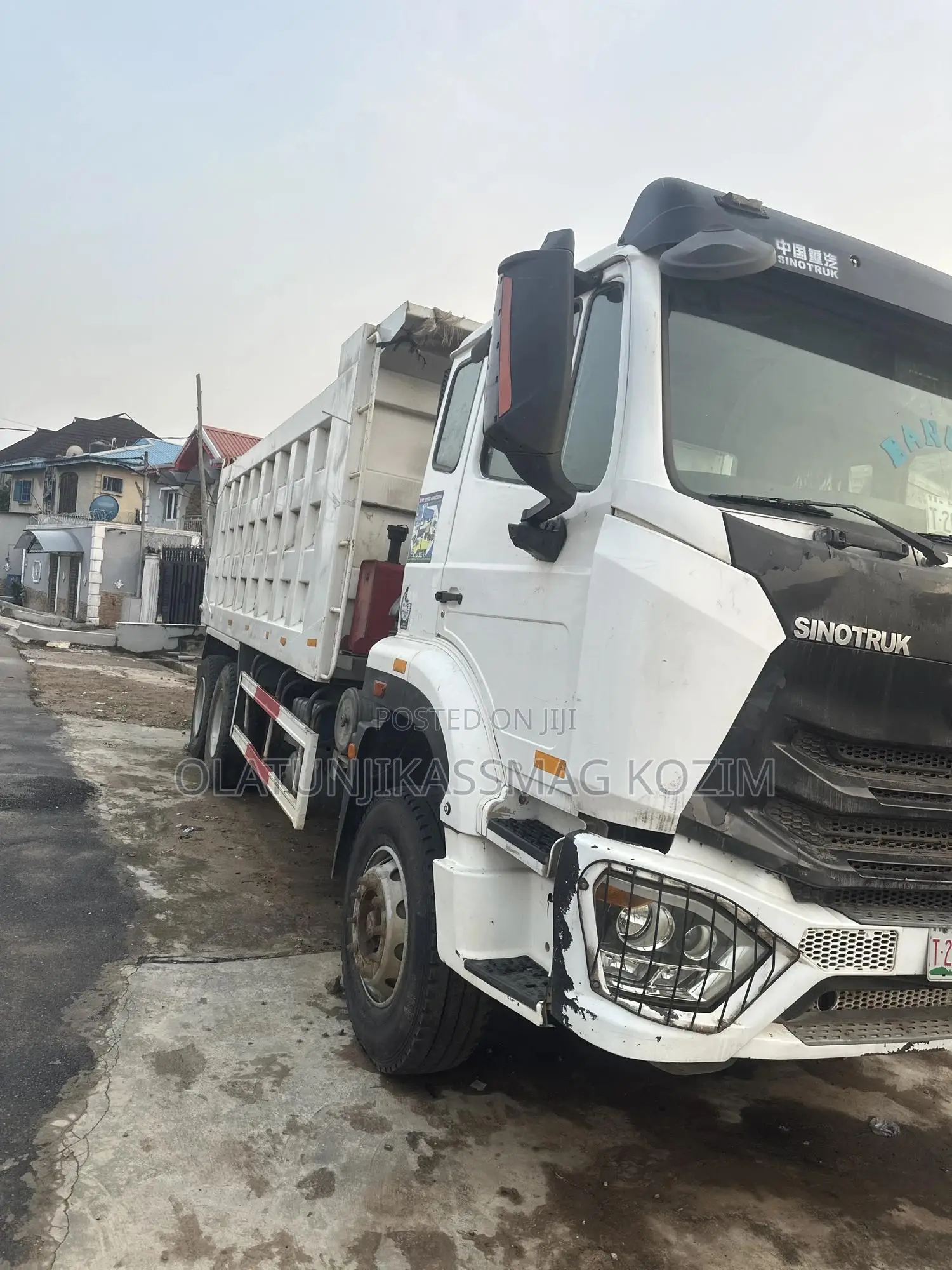 Howo Tipper Truck 2016 White