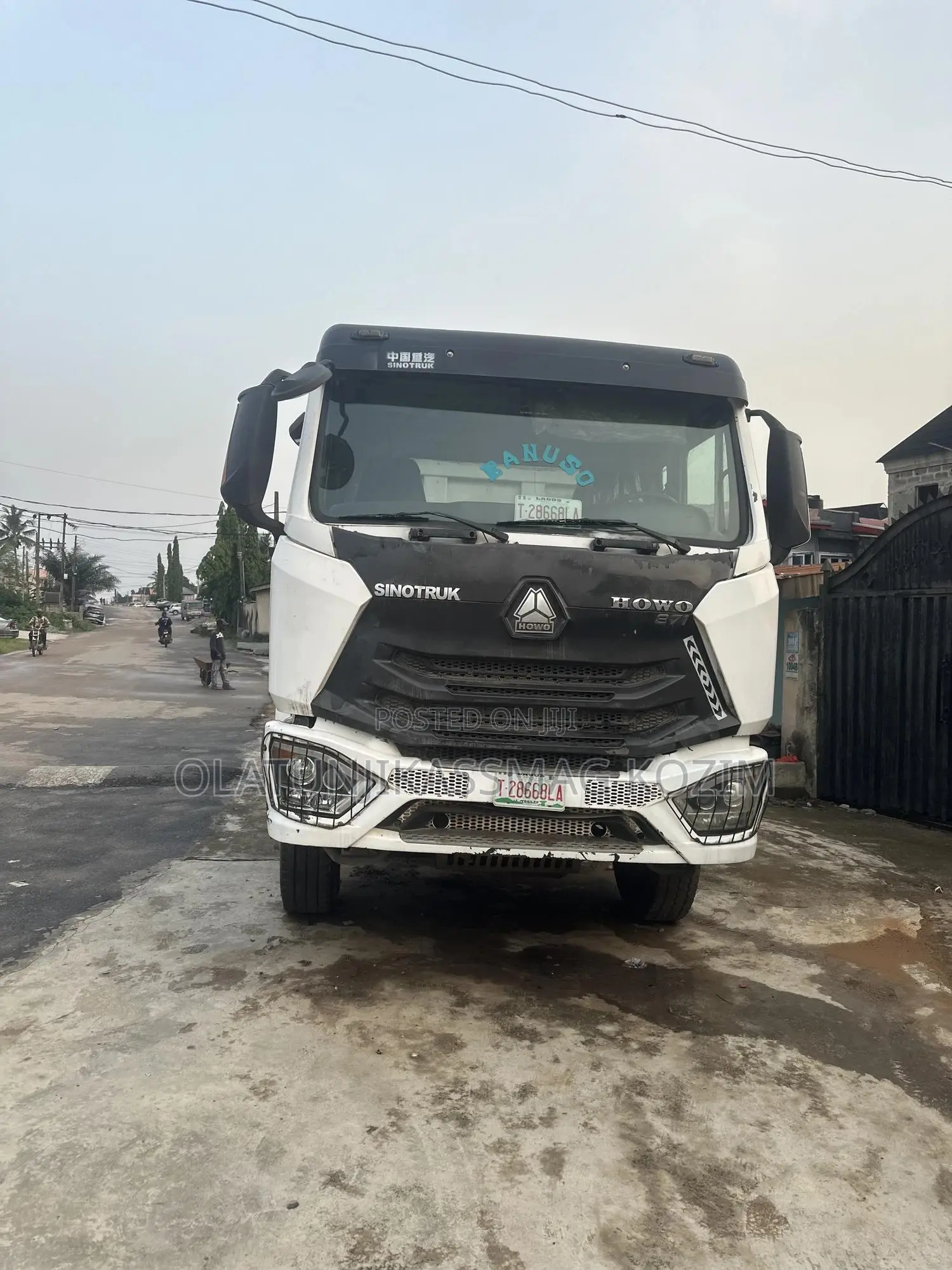 Howo Tipper Truck 2016 White