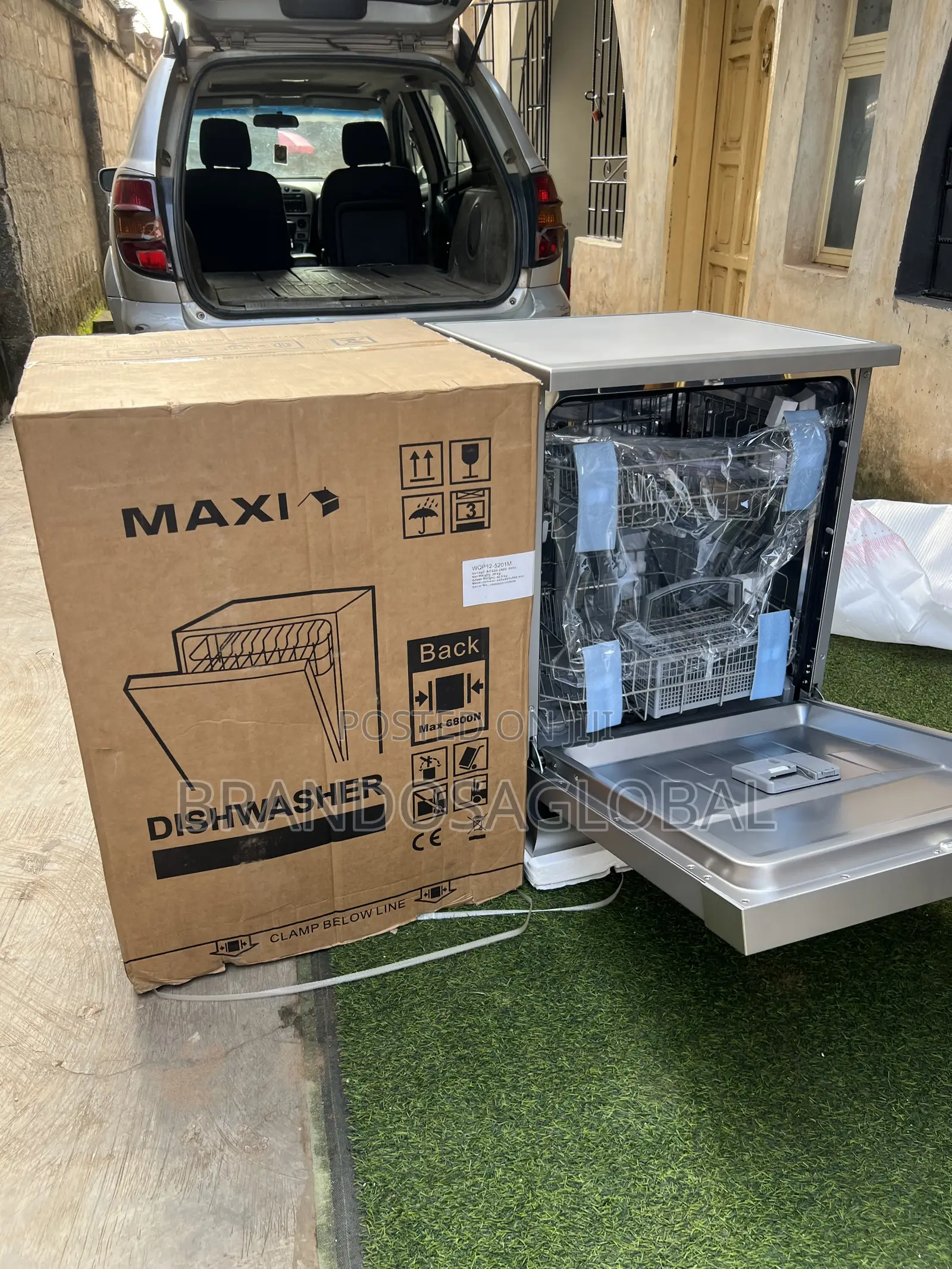 Durable Maxi Dishwasher Wqp12-5201m for Everyday Use