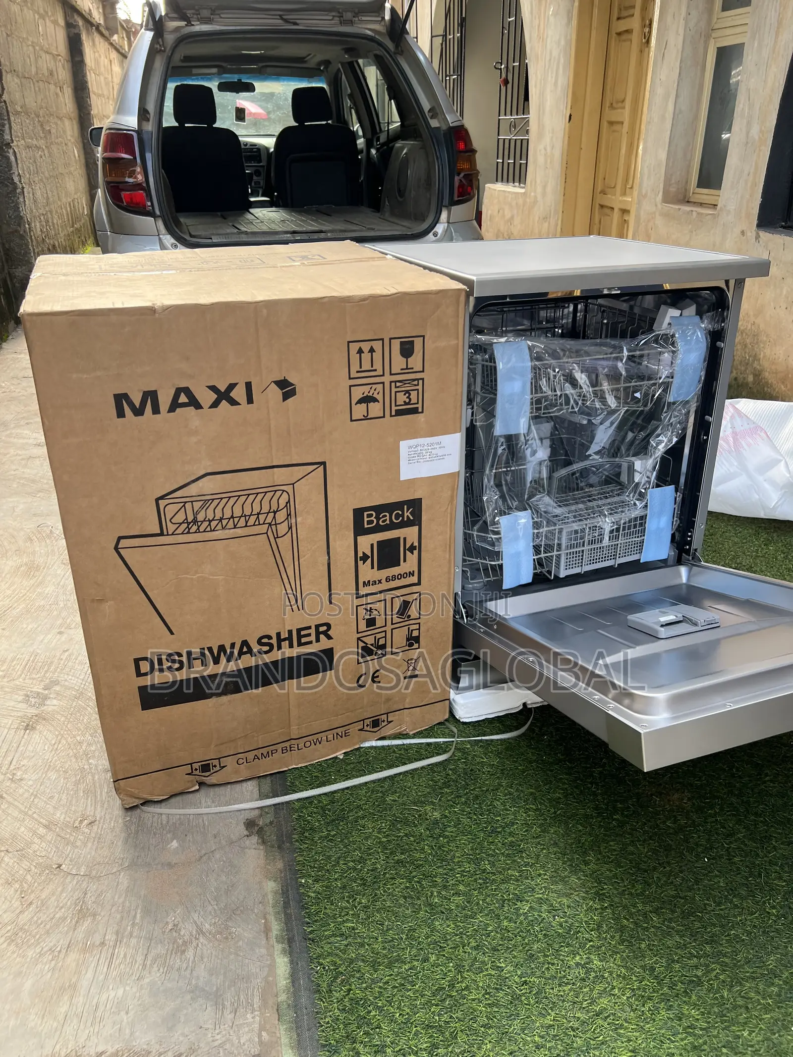 Maxi Wqp12-5201m Automatic Dish Cleaner Hygienic Wash